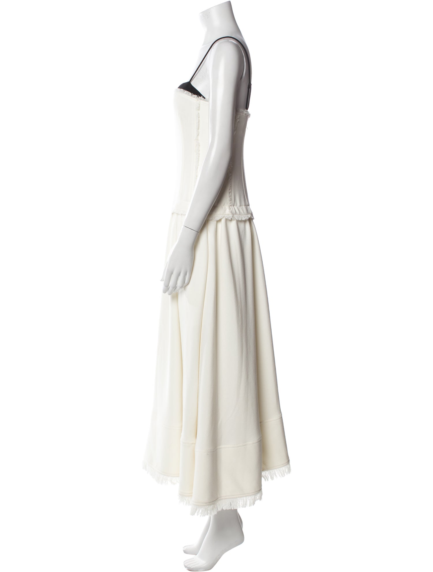 Simkhai Square Neckline Midi Length Dress