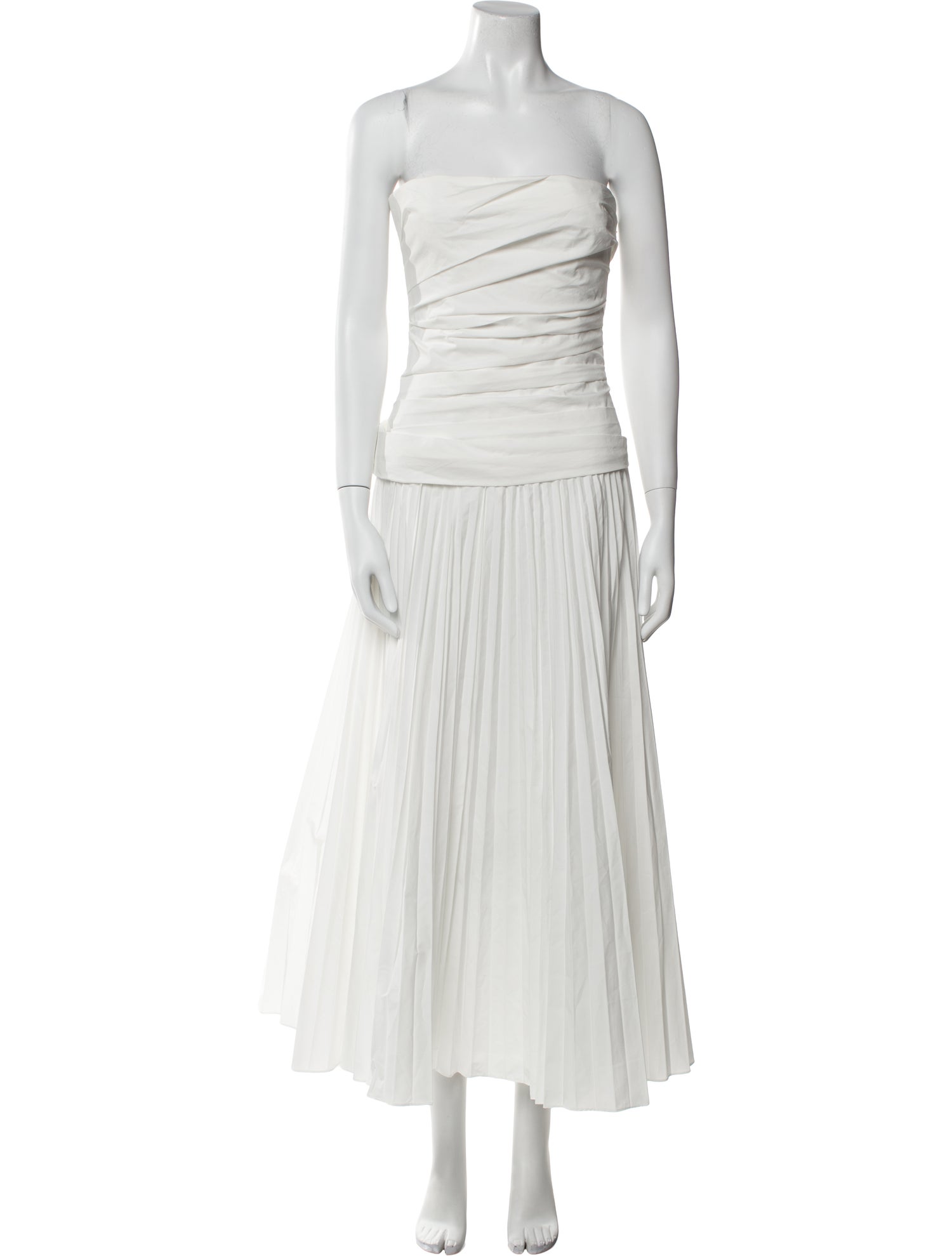 Simkhai Strapless Midi Length Dress w/ Tags