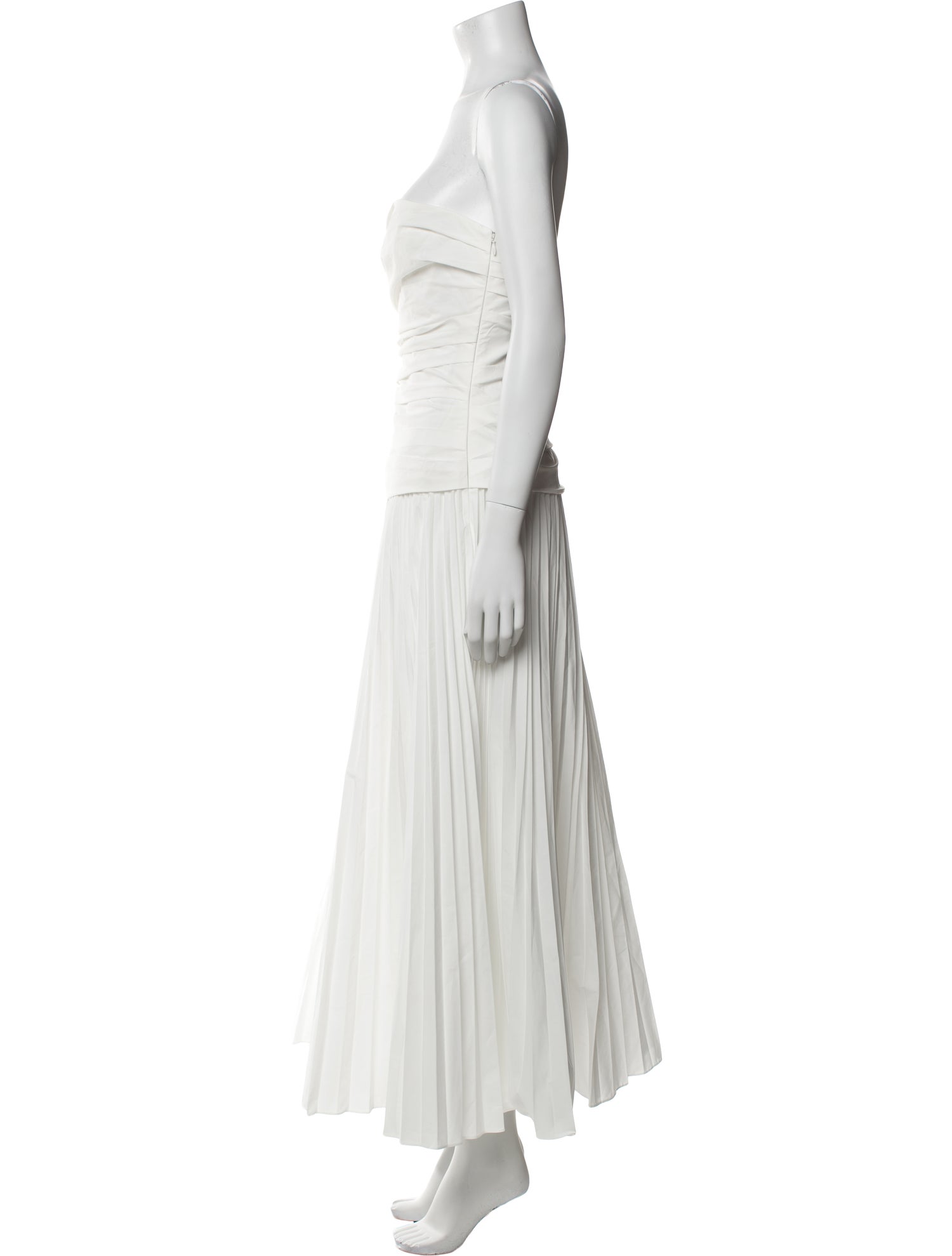 Simkhai Strapless Midi Length Dress w/ Tags