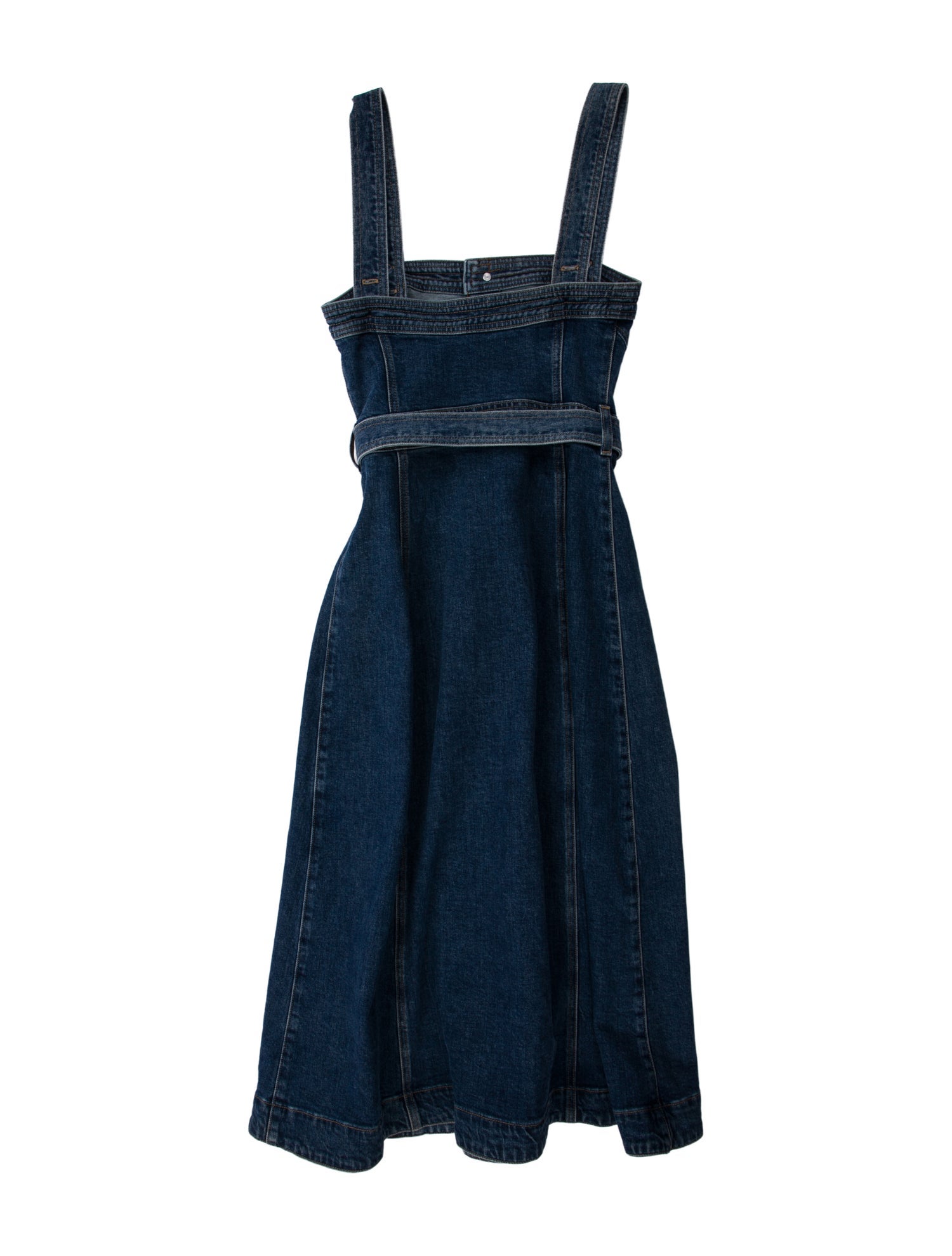 Simkhai Square Neckline Midi Length Dress