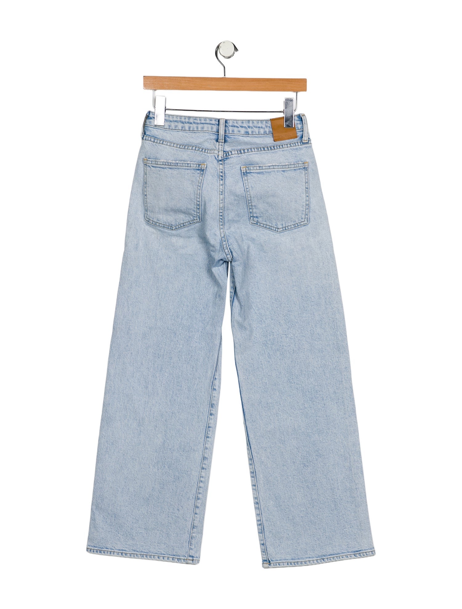 Simkhai Mid-Rise Wide Leg Jeans