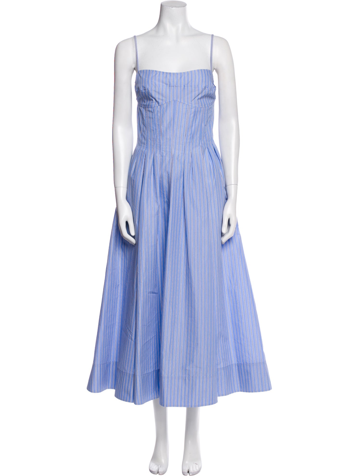 Simkhai Striped Long Dress