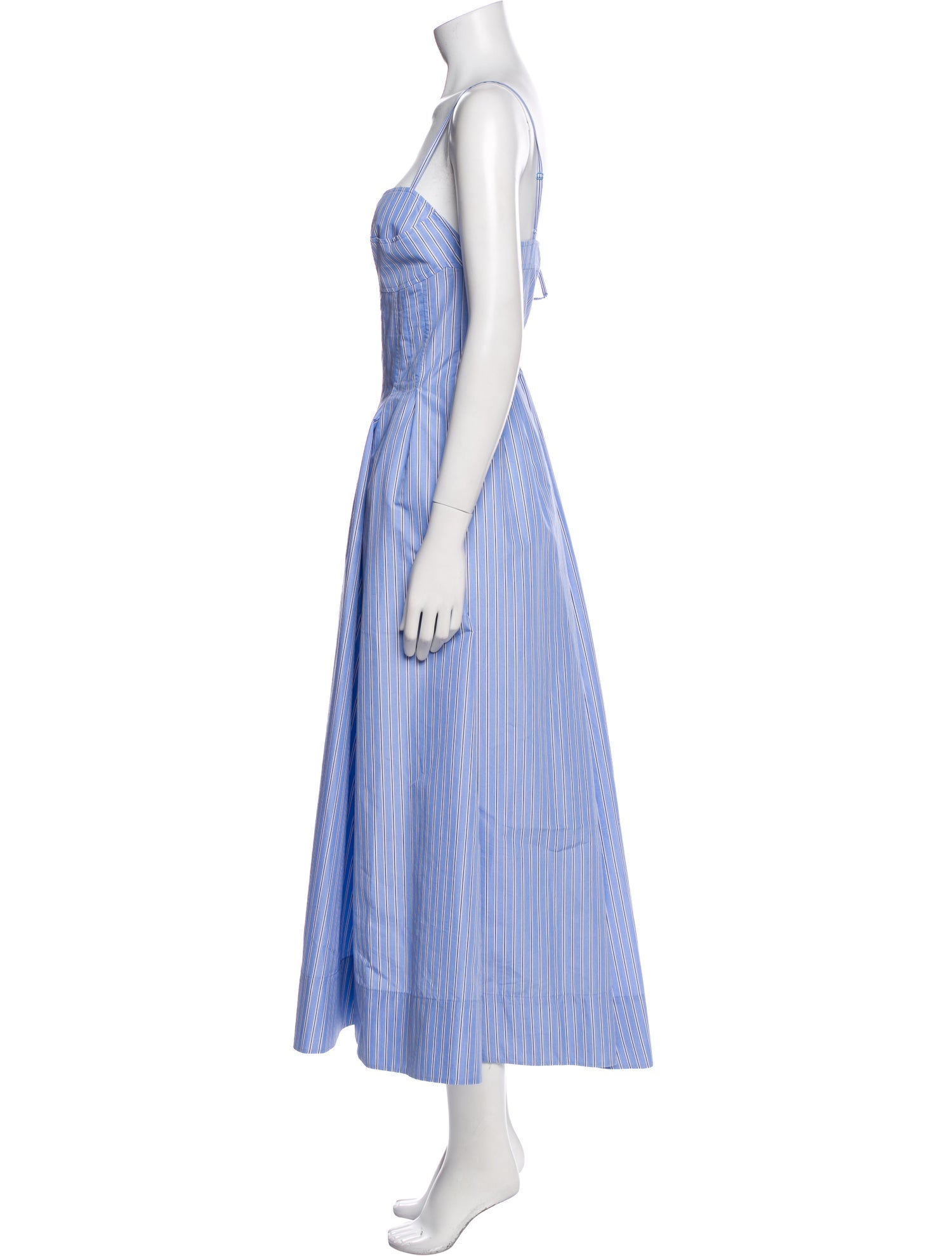 Simkhai Striped Long Dress