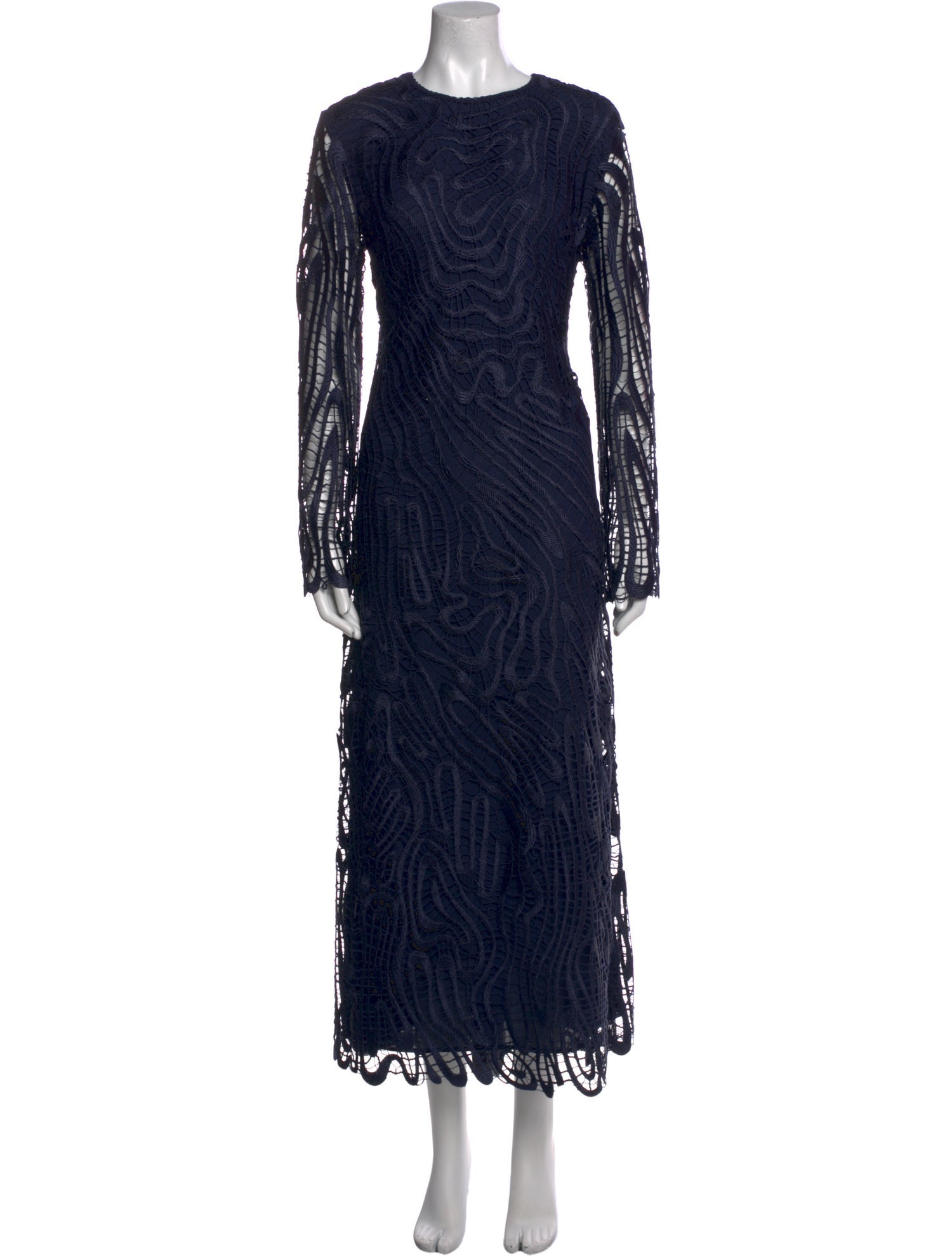 Simkhai Crochet Long Dress