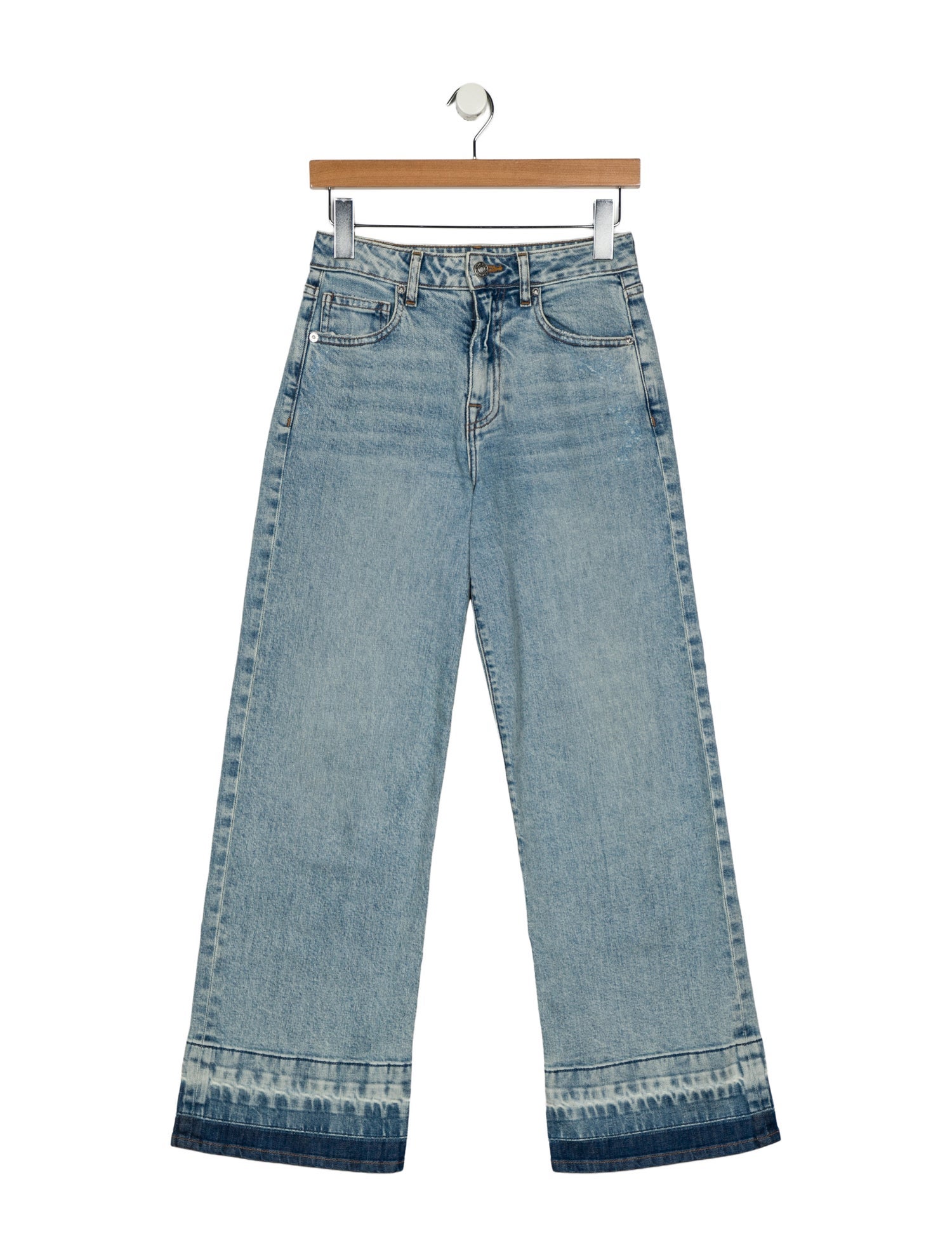 Simkhai Mid-Rise Wide Leg Jeans