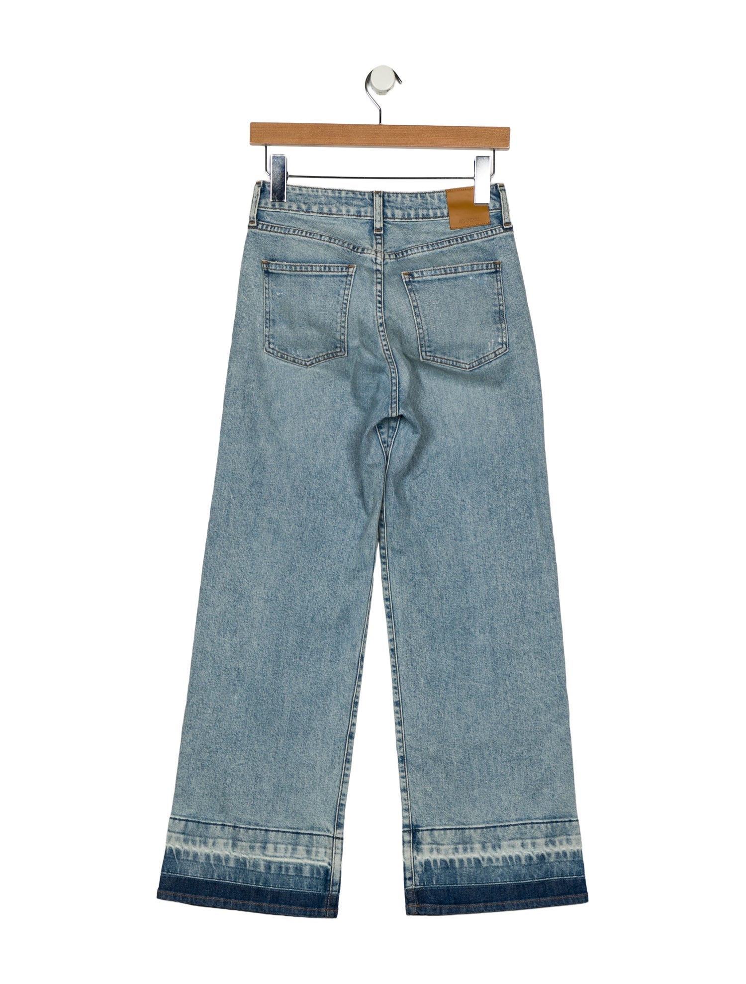 Simkhai Mid-Rise Wide Leg Jeans