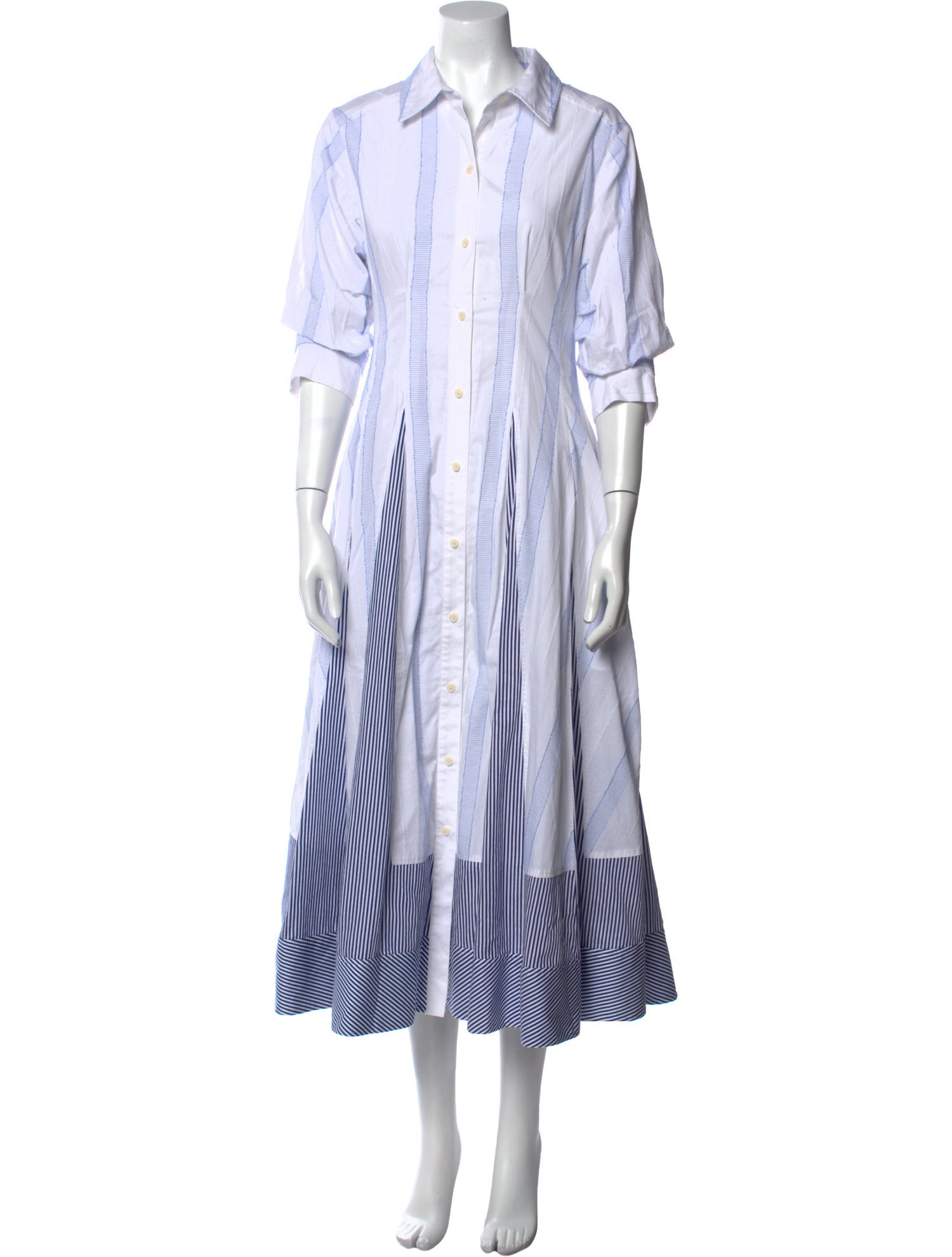 Simkhai Striped Long Dress