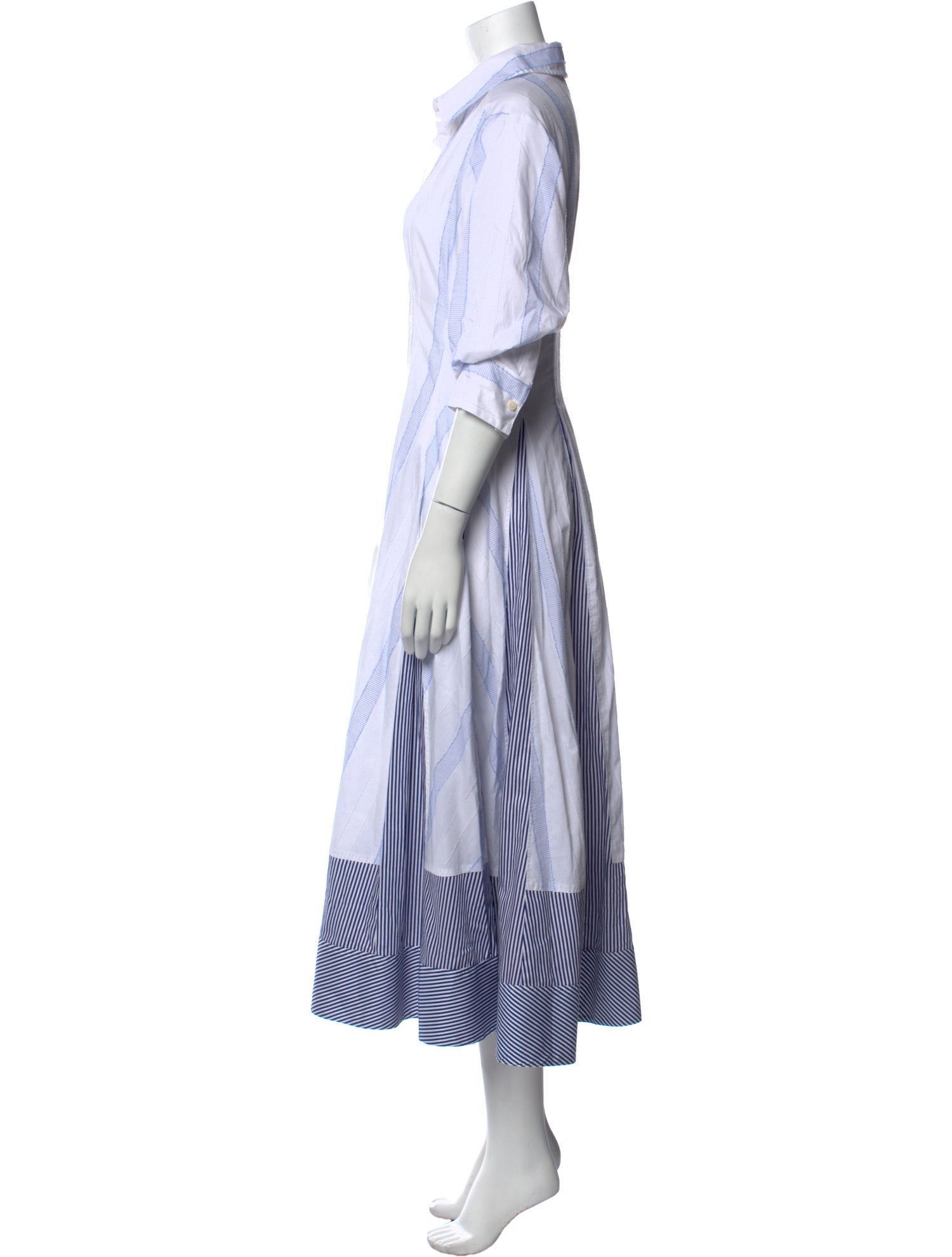 Simkhai Striped Long Dress