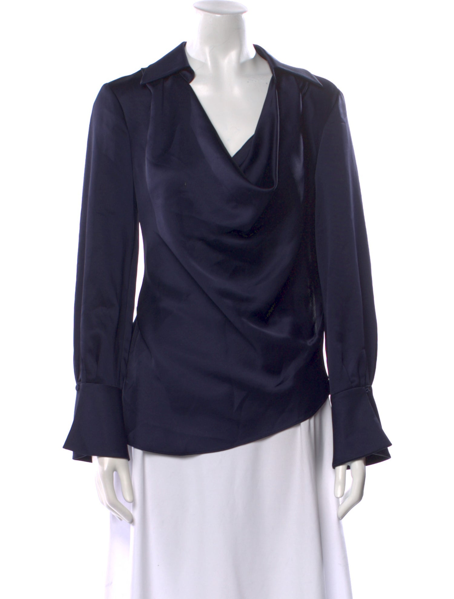 Simkhai Cowl Neck Long Sleeve Blouse