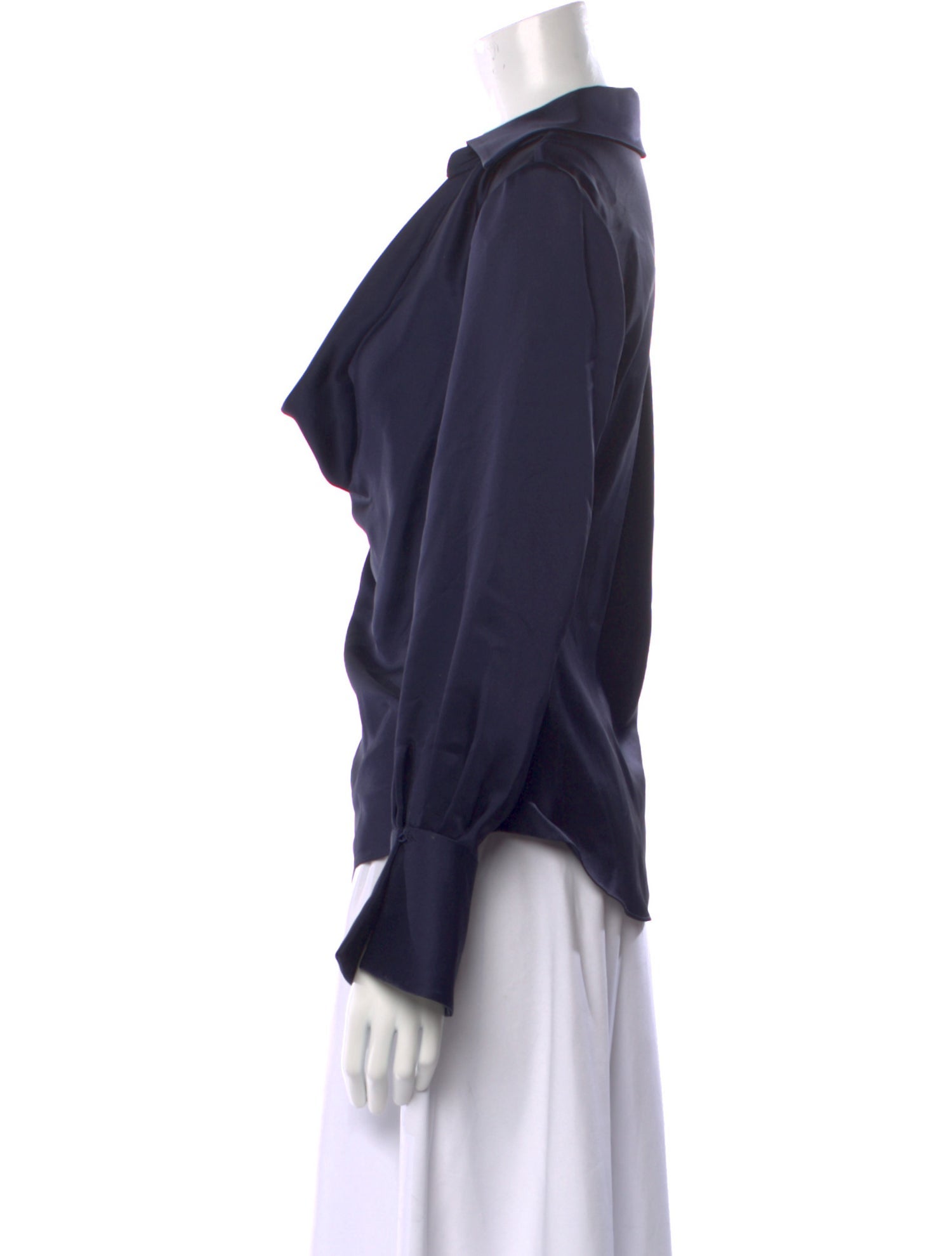 Simkhai Cowl Neck Long Sleeve Blouse
