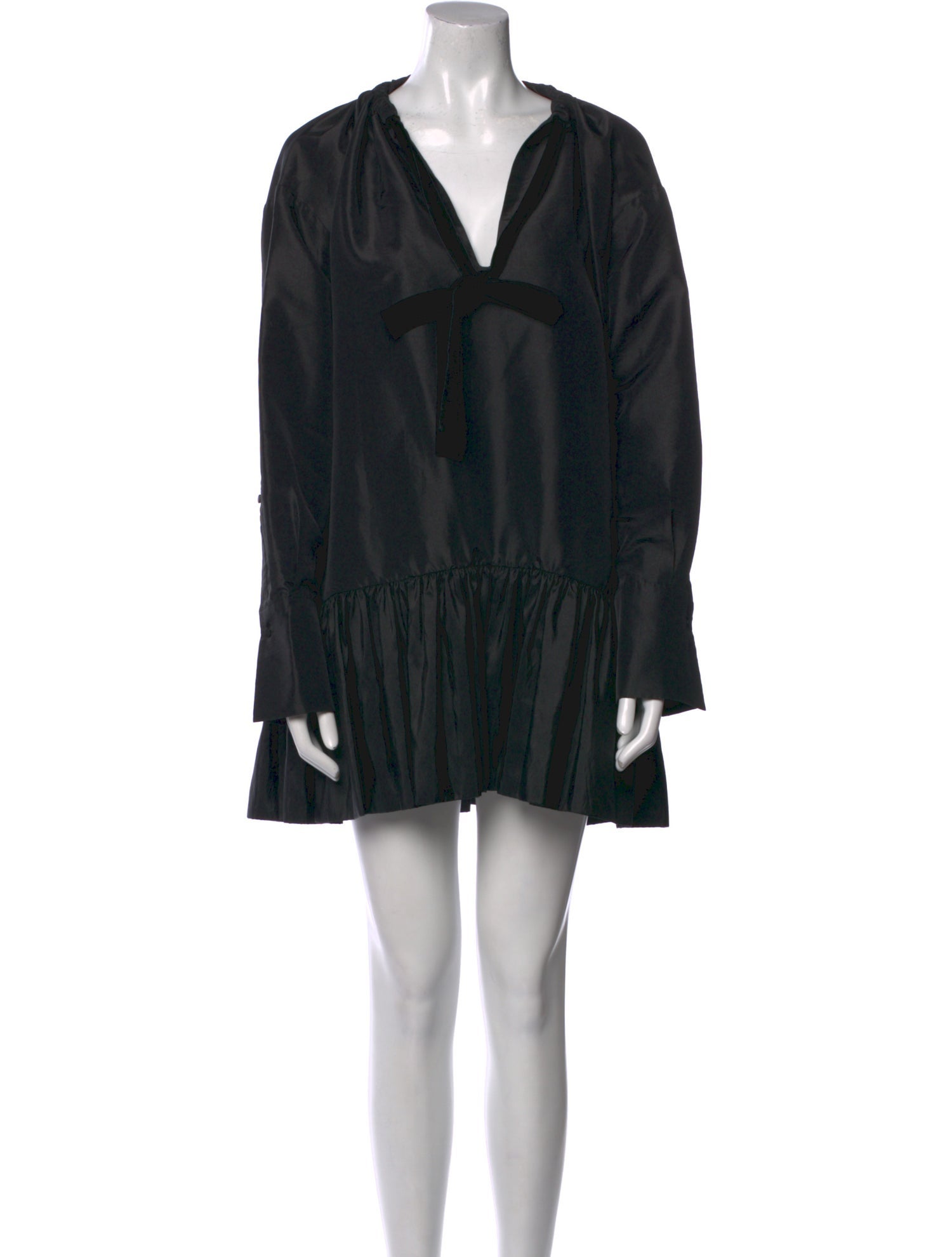 Simkhai V-Neck Mini Dress