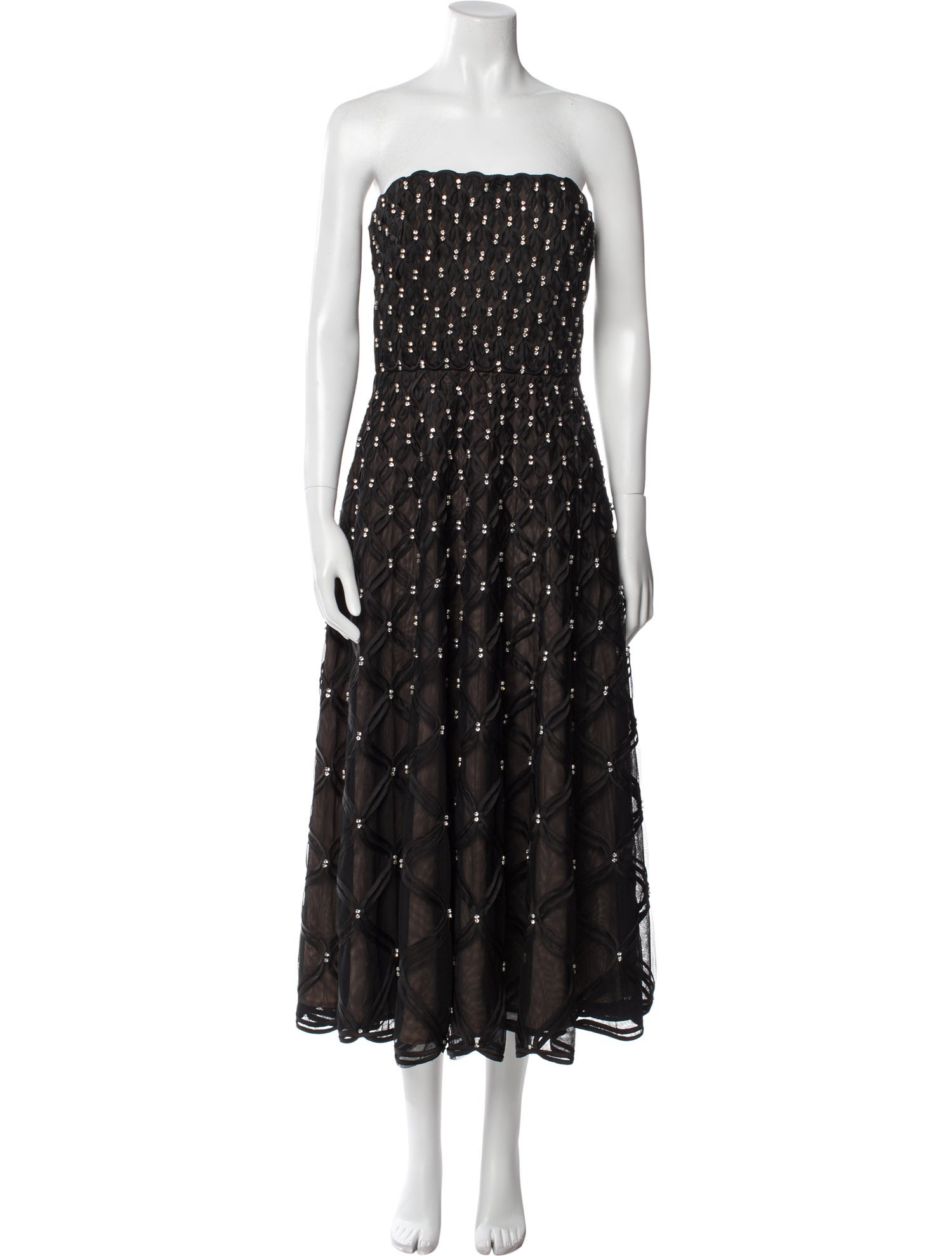 Simkhai Lace Pattern Midi Length Dress w/ Tags