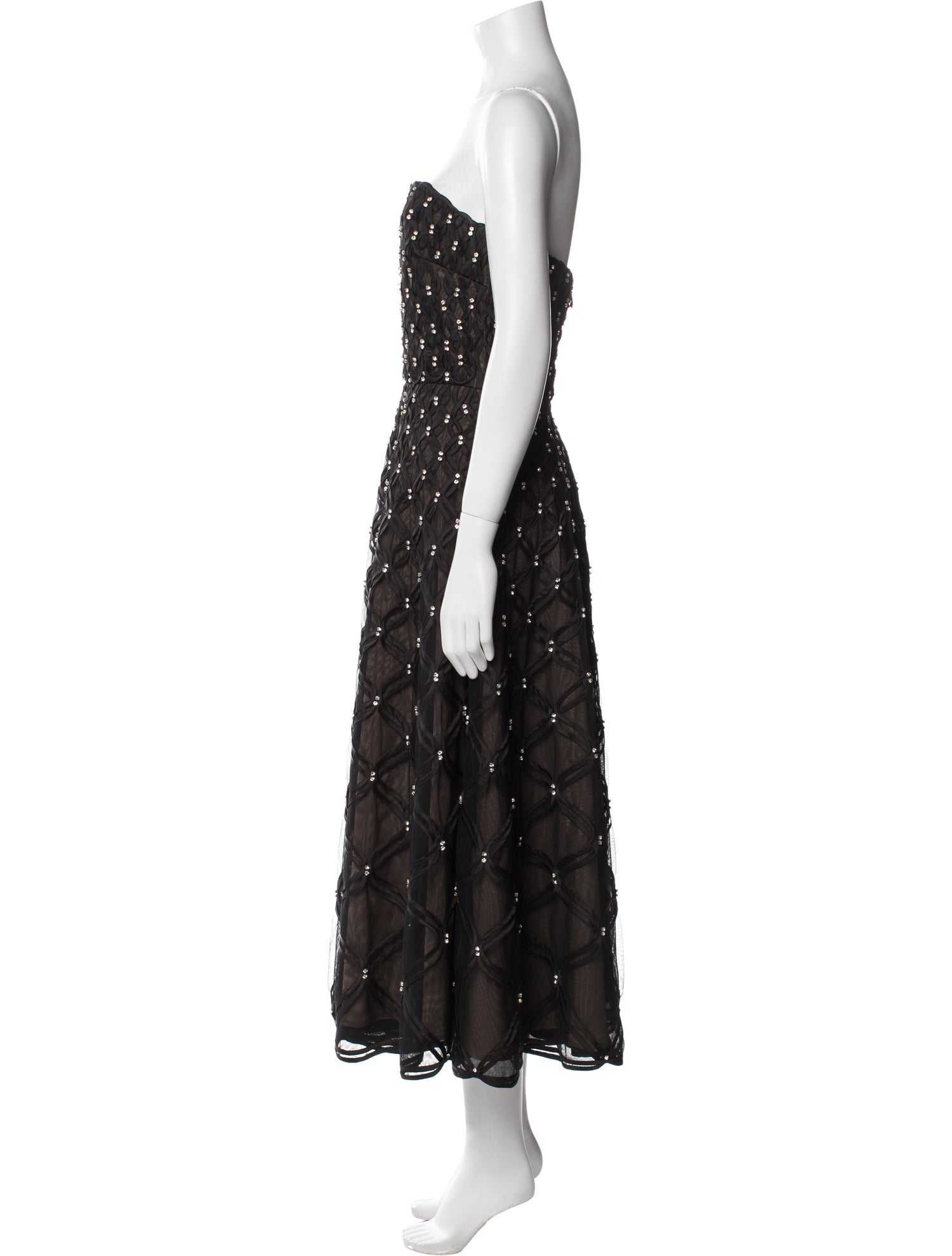 Simkhai Lace Pattern Midi Length Dress w/ Tags