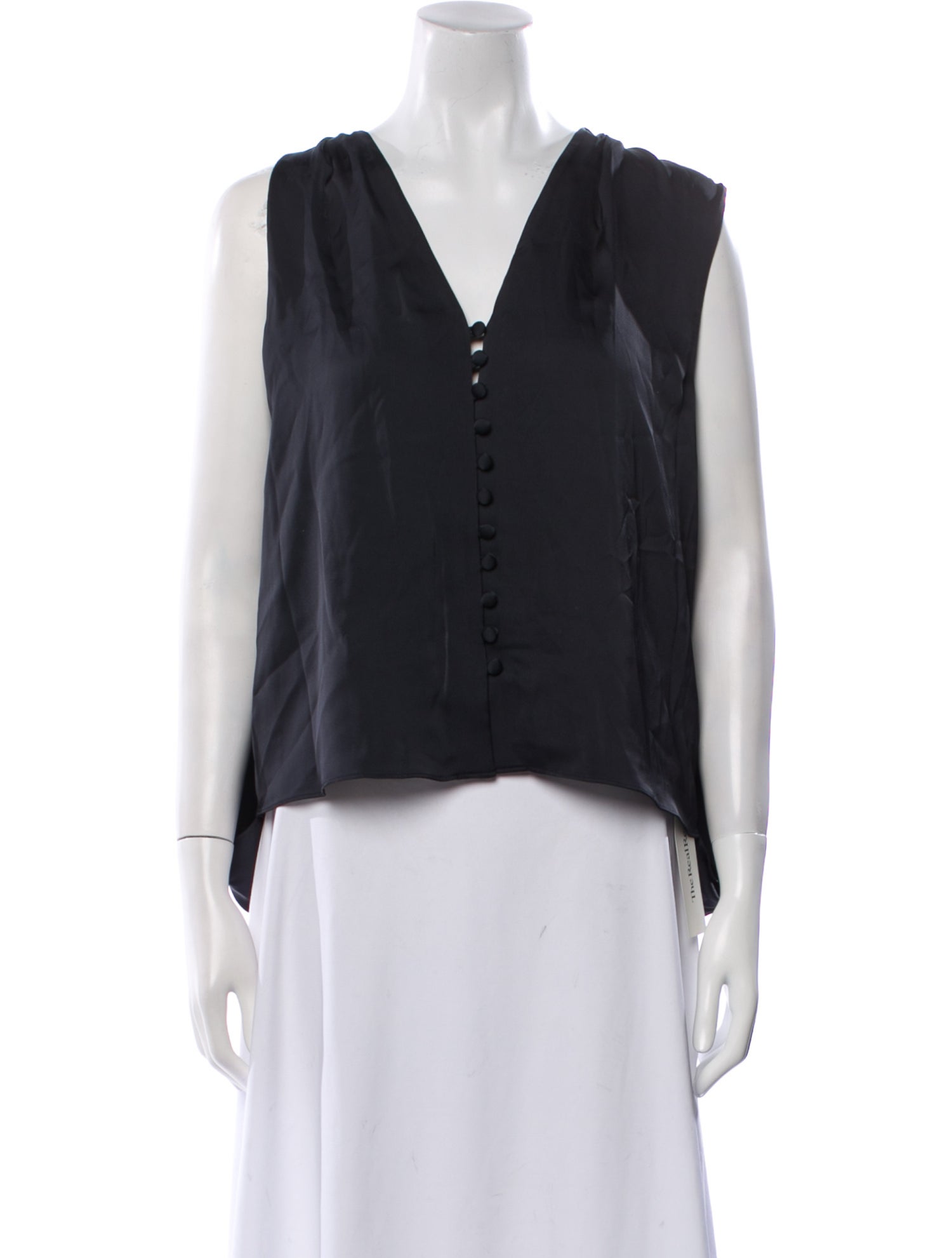 Simkhai V-Neck Sleeveless Crop Top