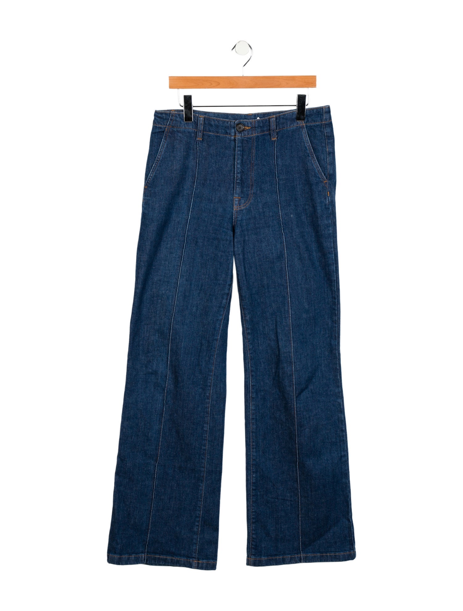 Simkhai High-Rise Wide Leg Jeans