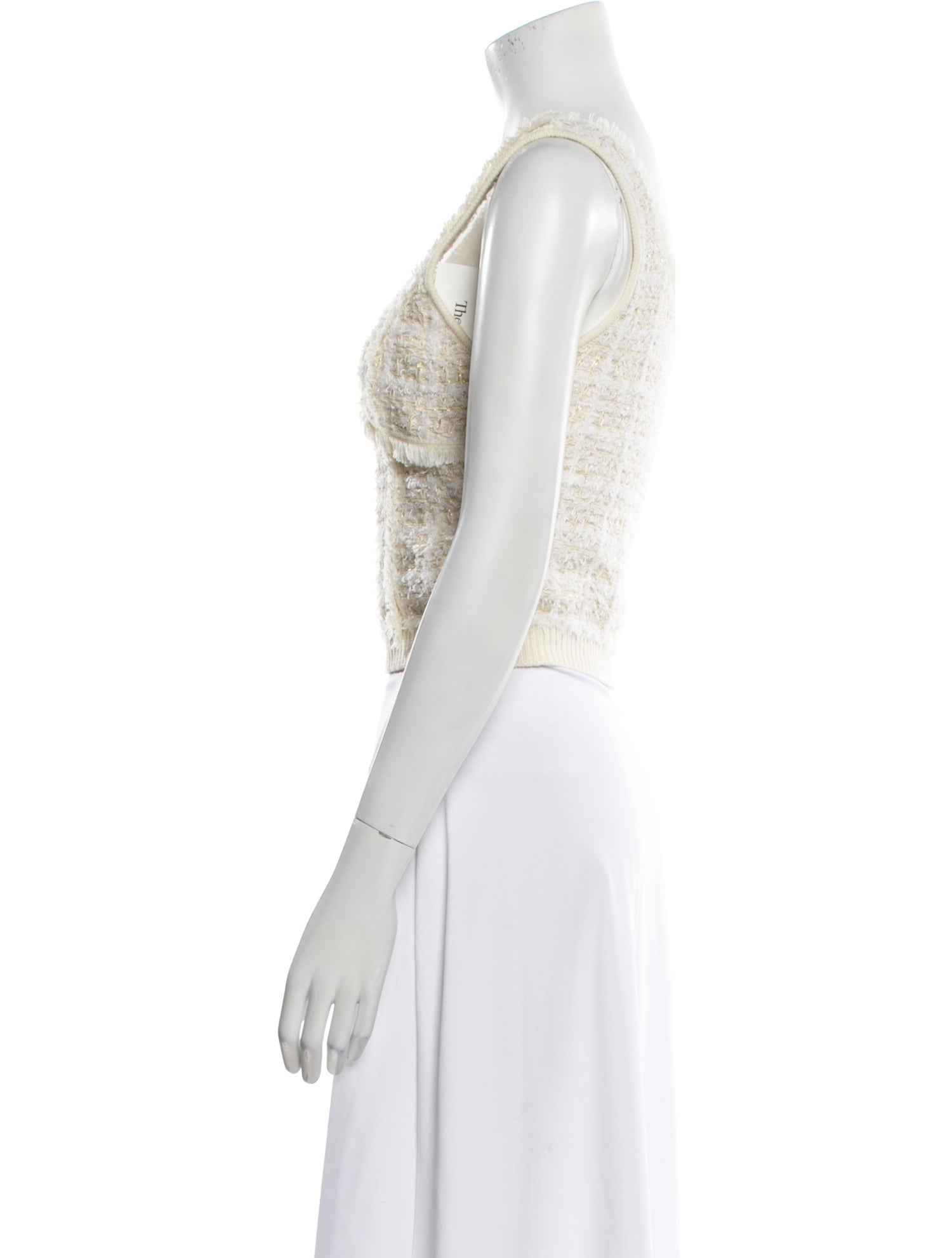 Simkhai Scoop Neck Sleeveless Crop Top