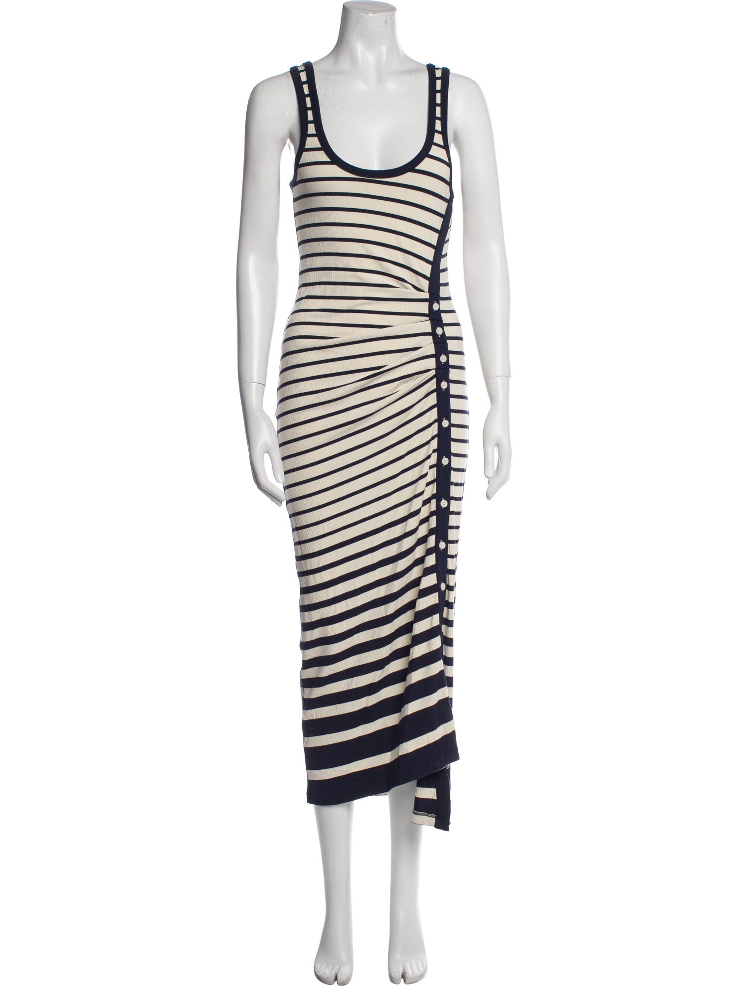 Simkhai Striped Long Dress