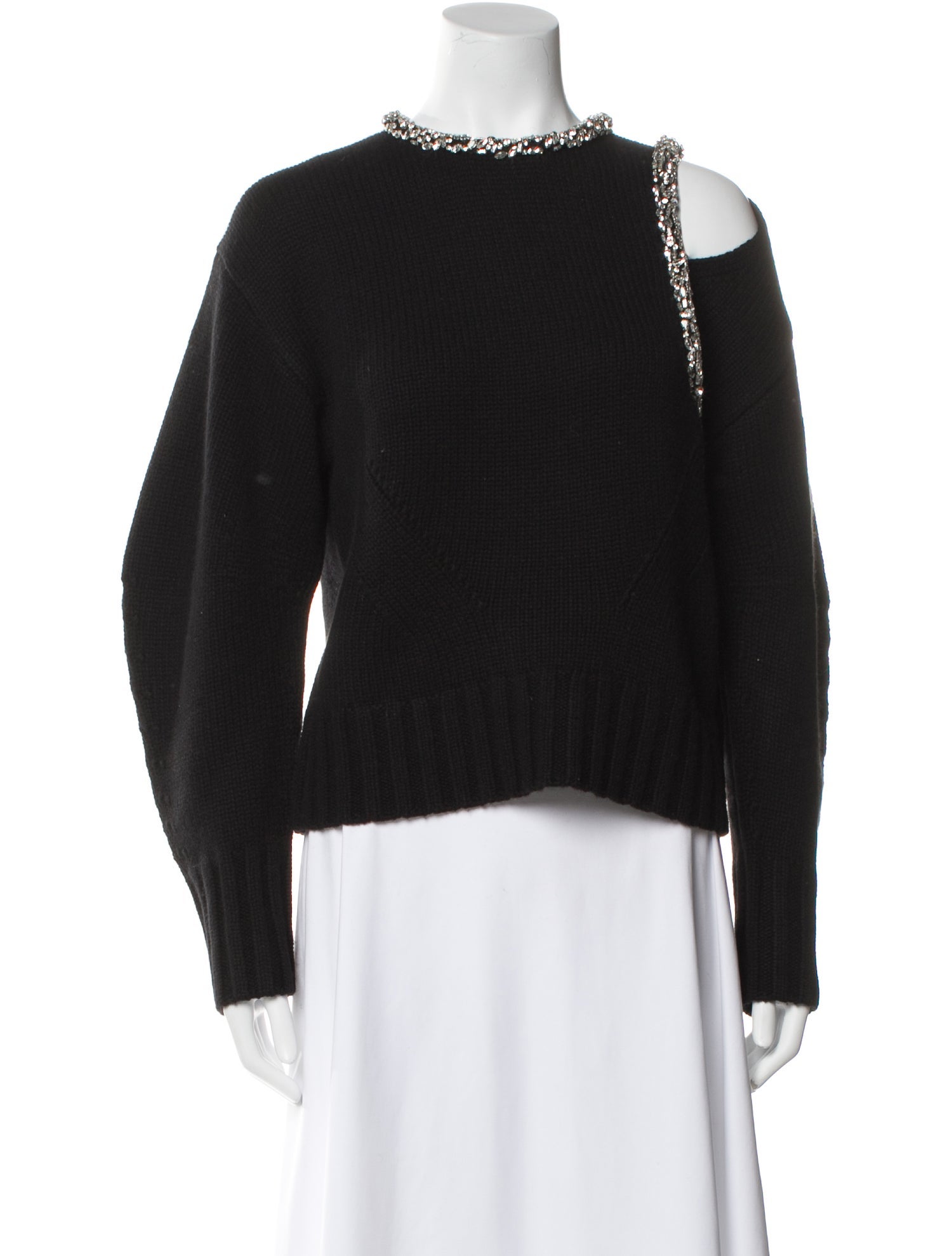 Simkhai Wool Bateau Neckline Sweater