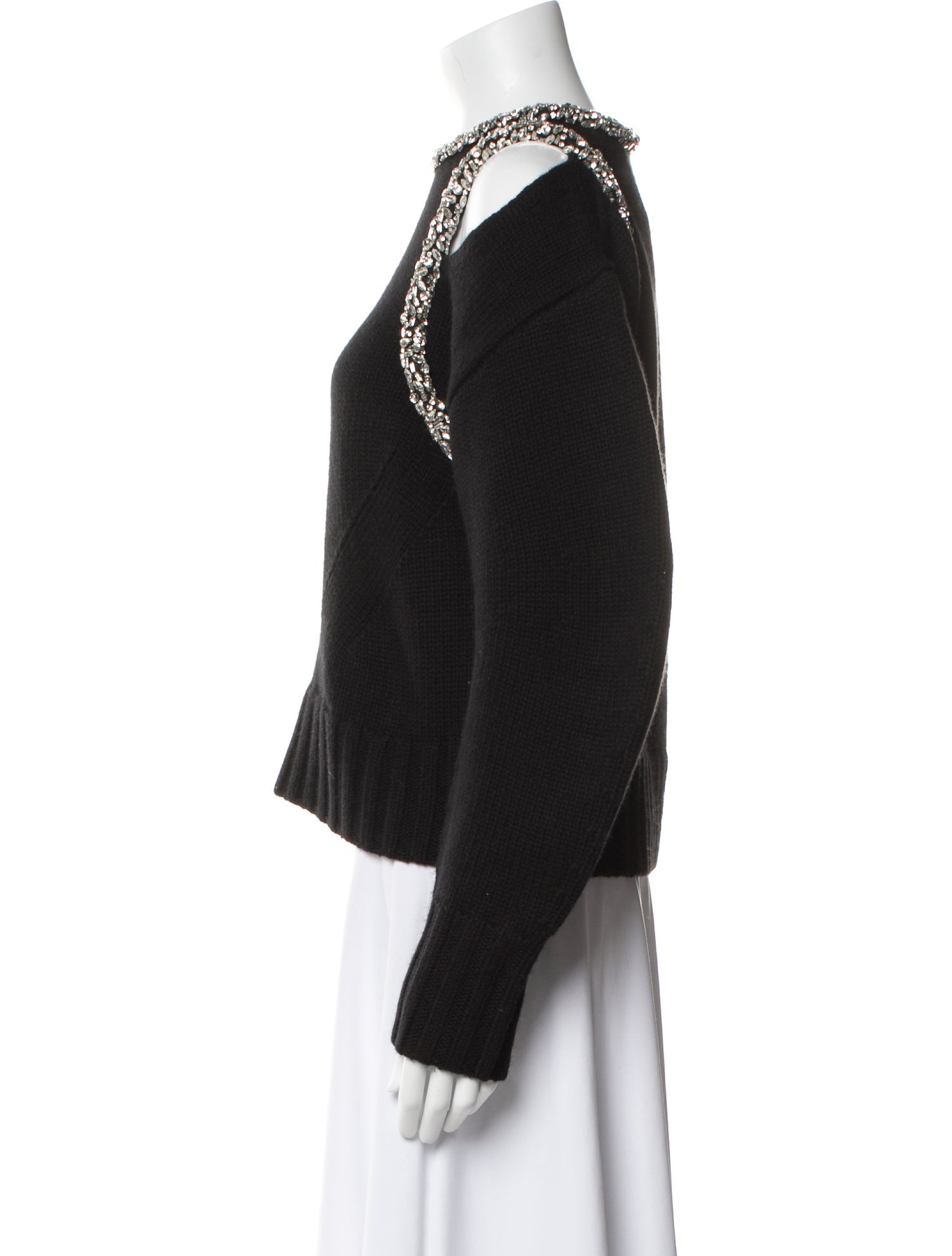 Simkhai Wool Bateau Neckline Sweater