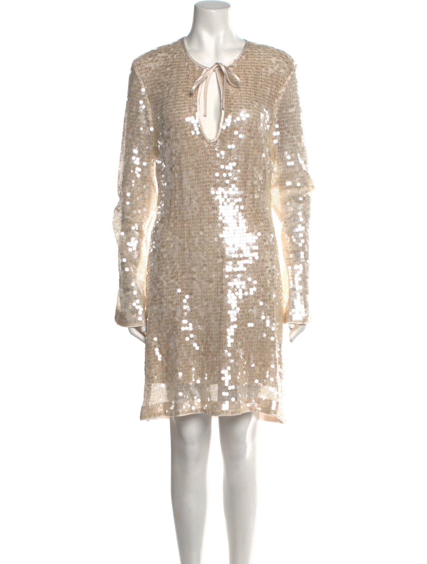 Simkhai V-Neck Knee-Length Dress