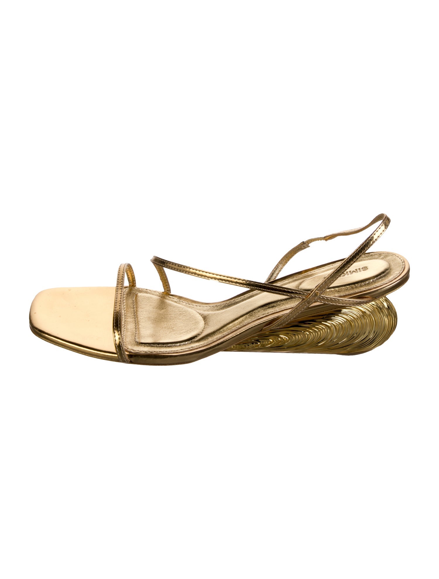 Simkhai Leather Slingback Sandals