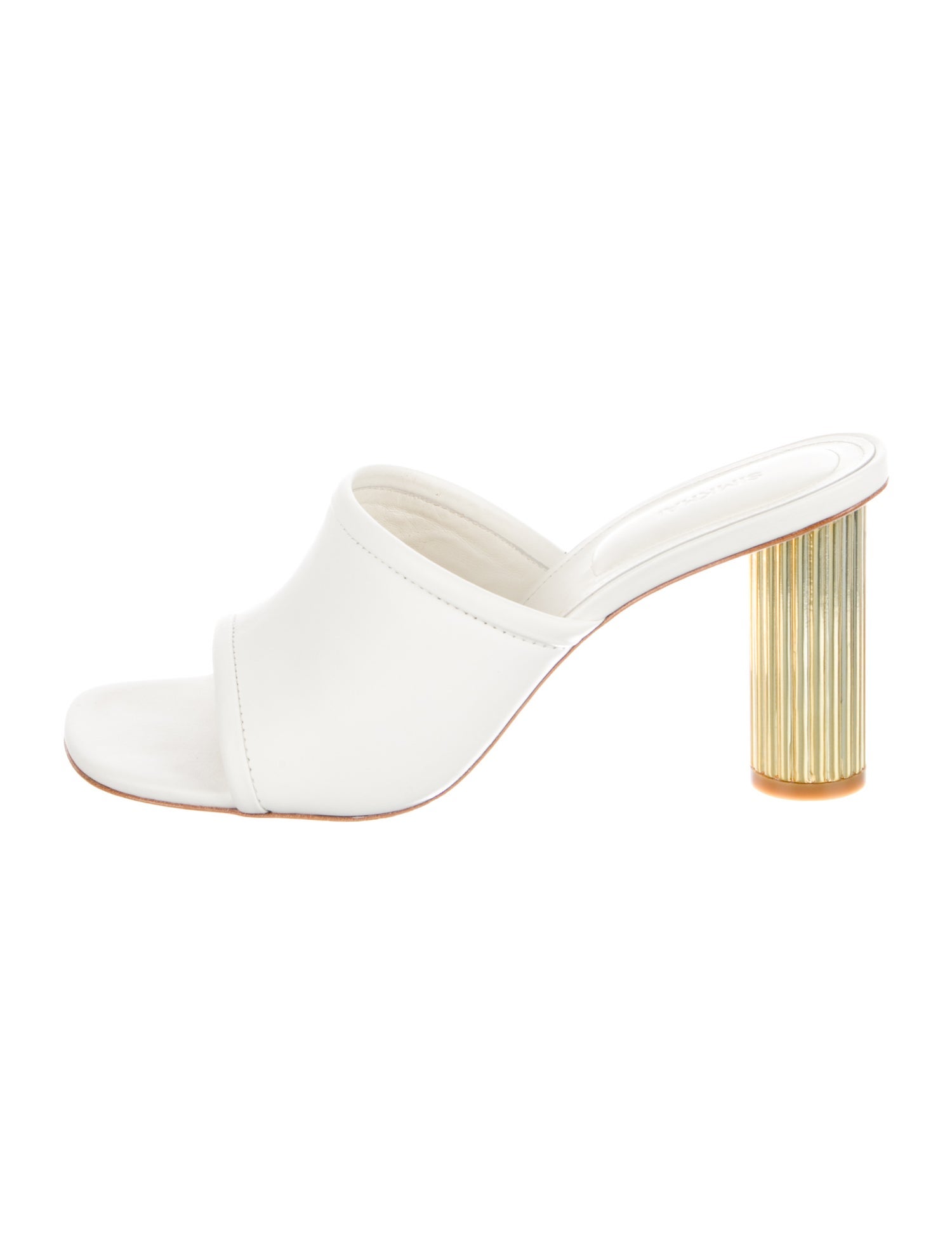 Simkhai Leather Slides