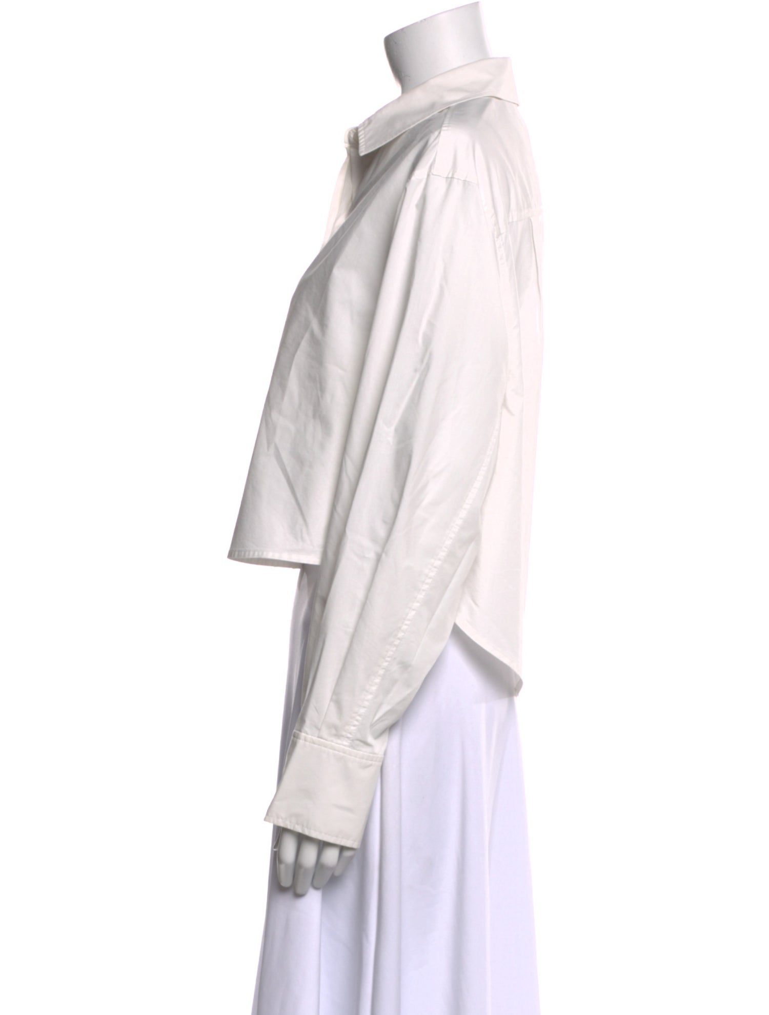 Simkhai Long Sleeve Crop Top