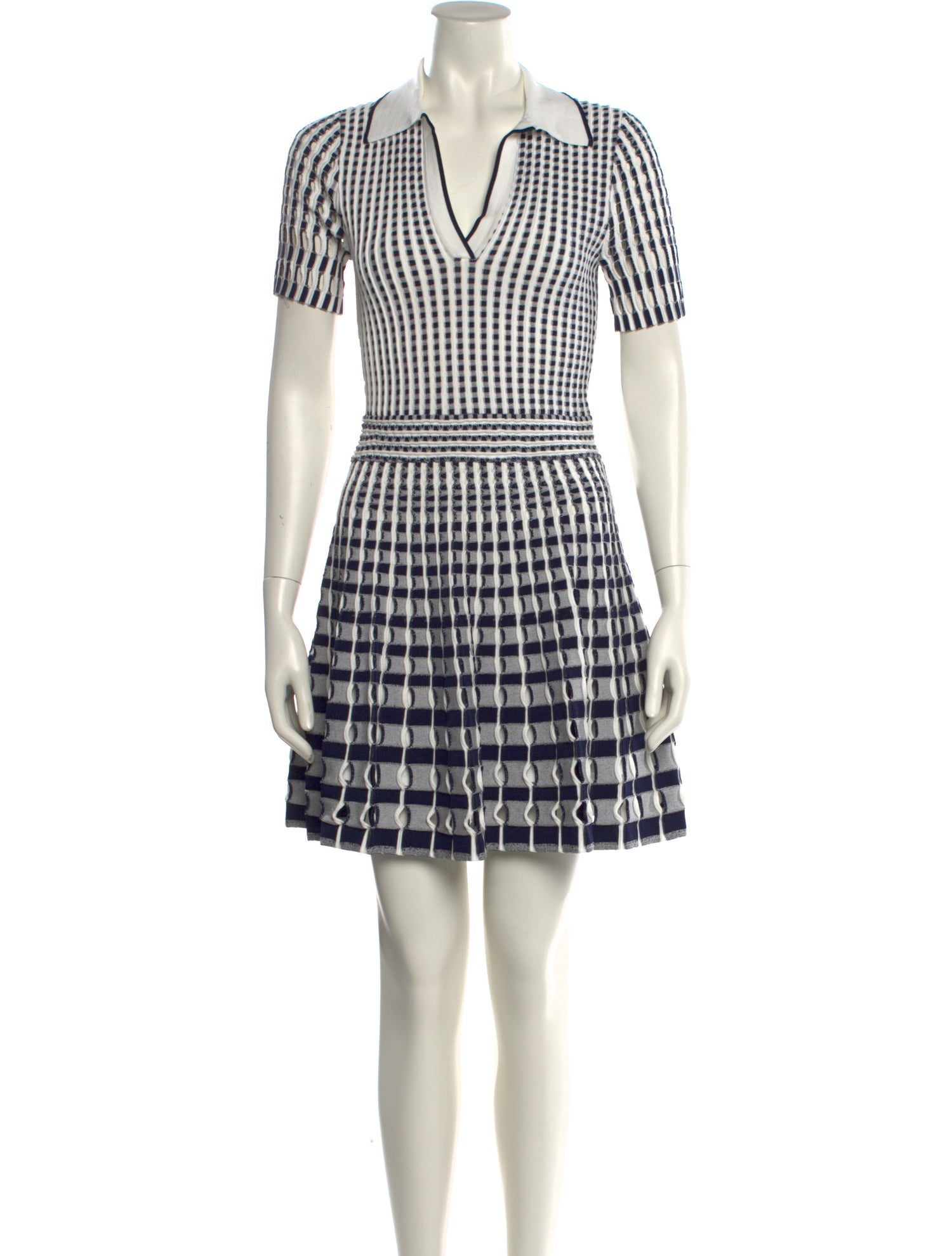 Simkhai Plaid Print Mini Dress