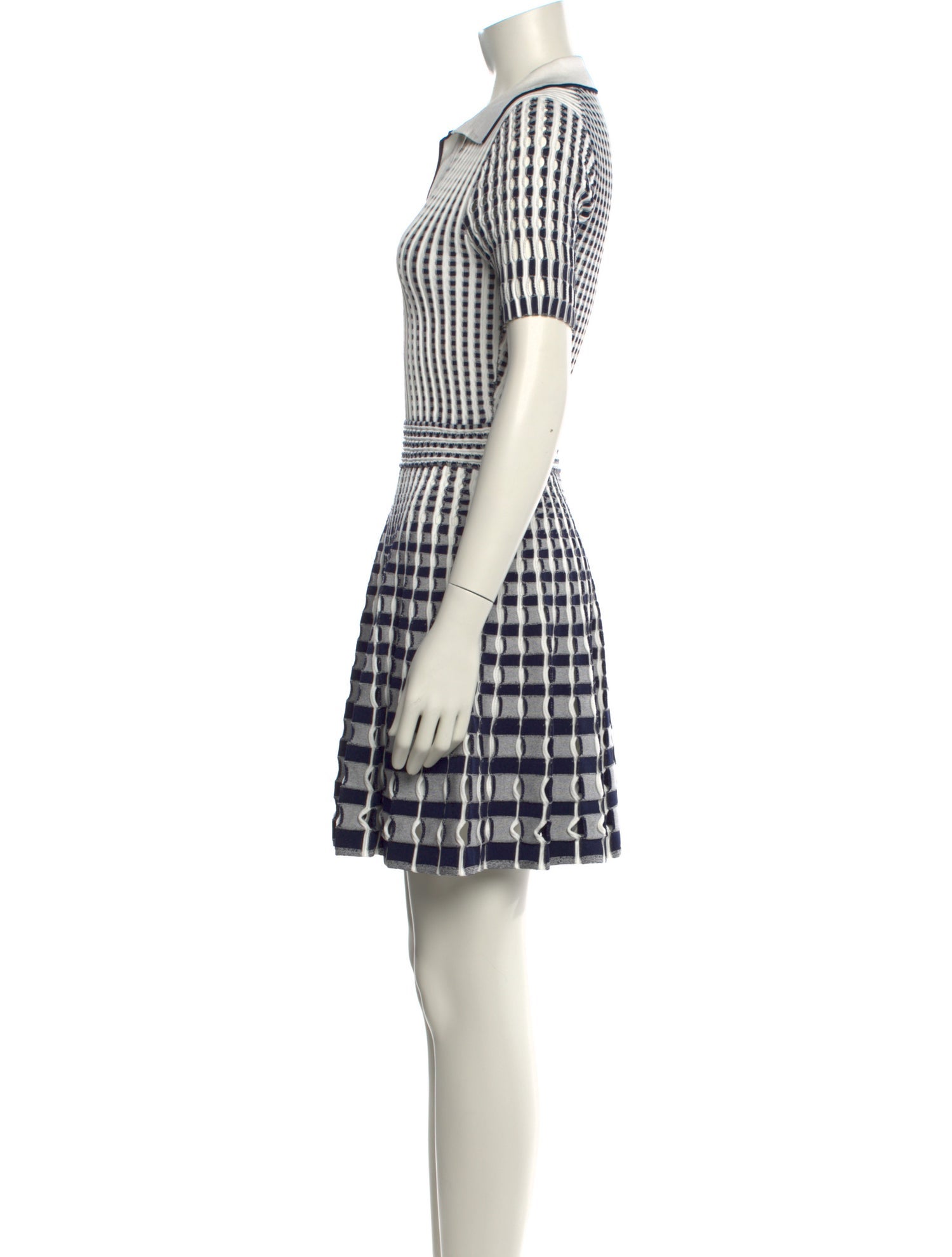 Simkhai Plaid Print Mini Dress