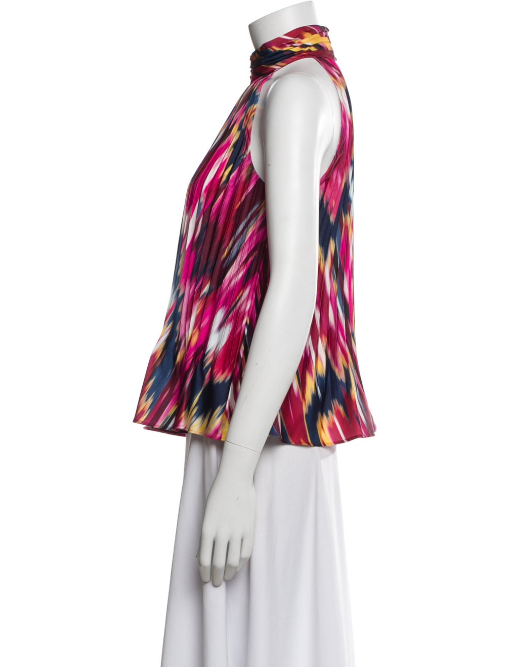 Simkhai Patterned Halterneck Top - image 2