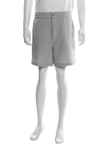 Pre-owned Simkhai Striped Jogger Shorts W/ Tags In Multi