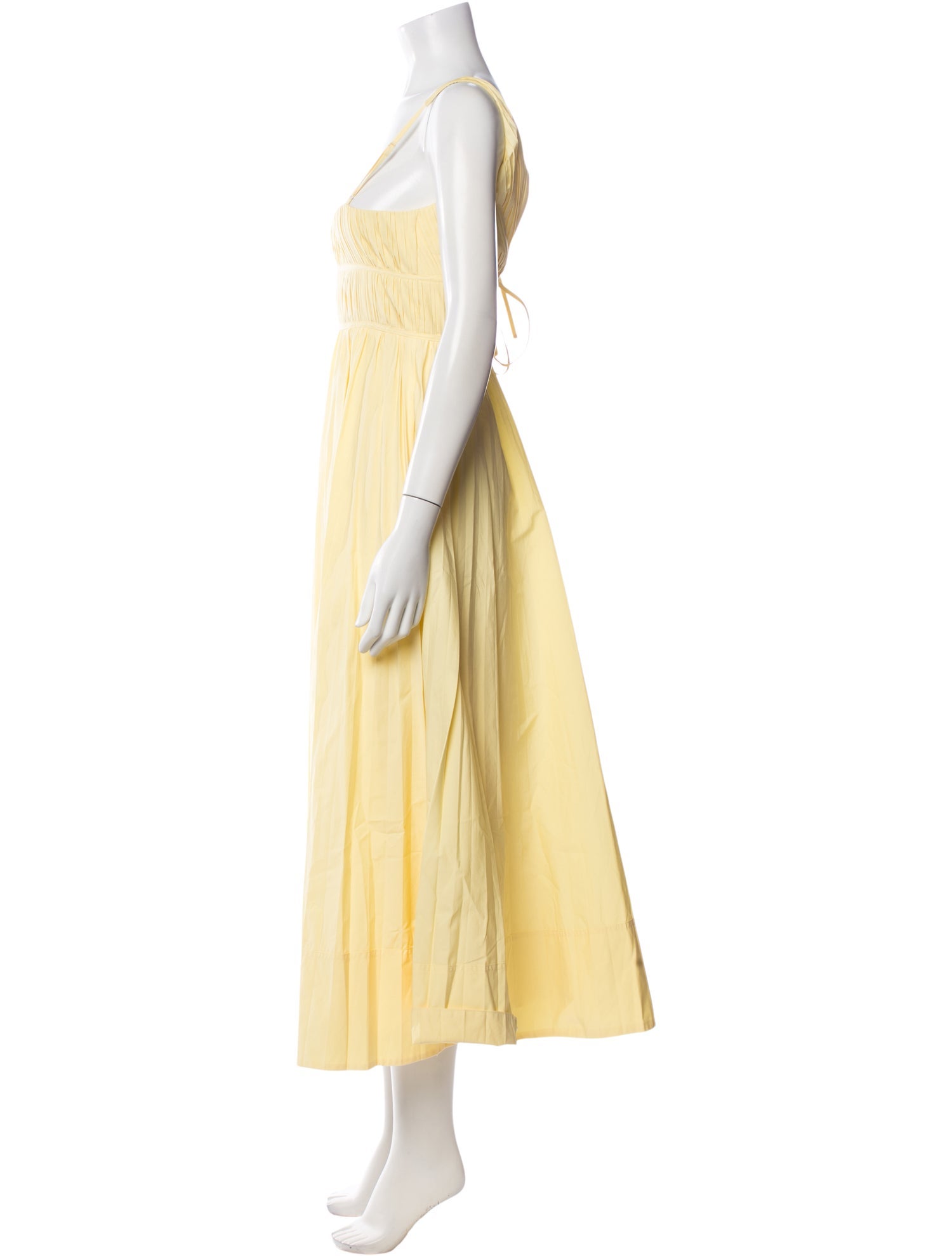Simkhai Square Neckline Midi Length Dress