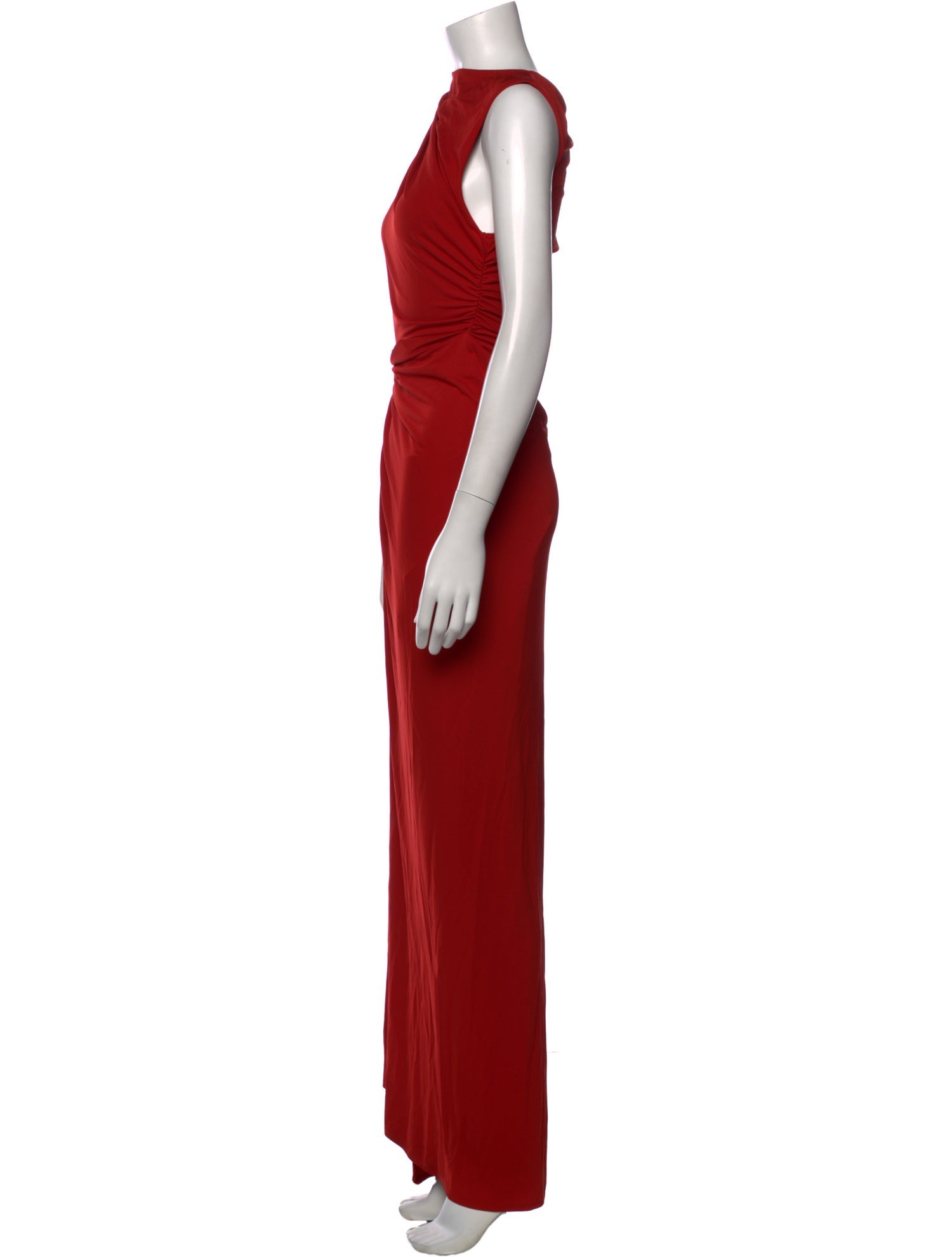 Simkhai Asymmetrical Long Dress