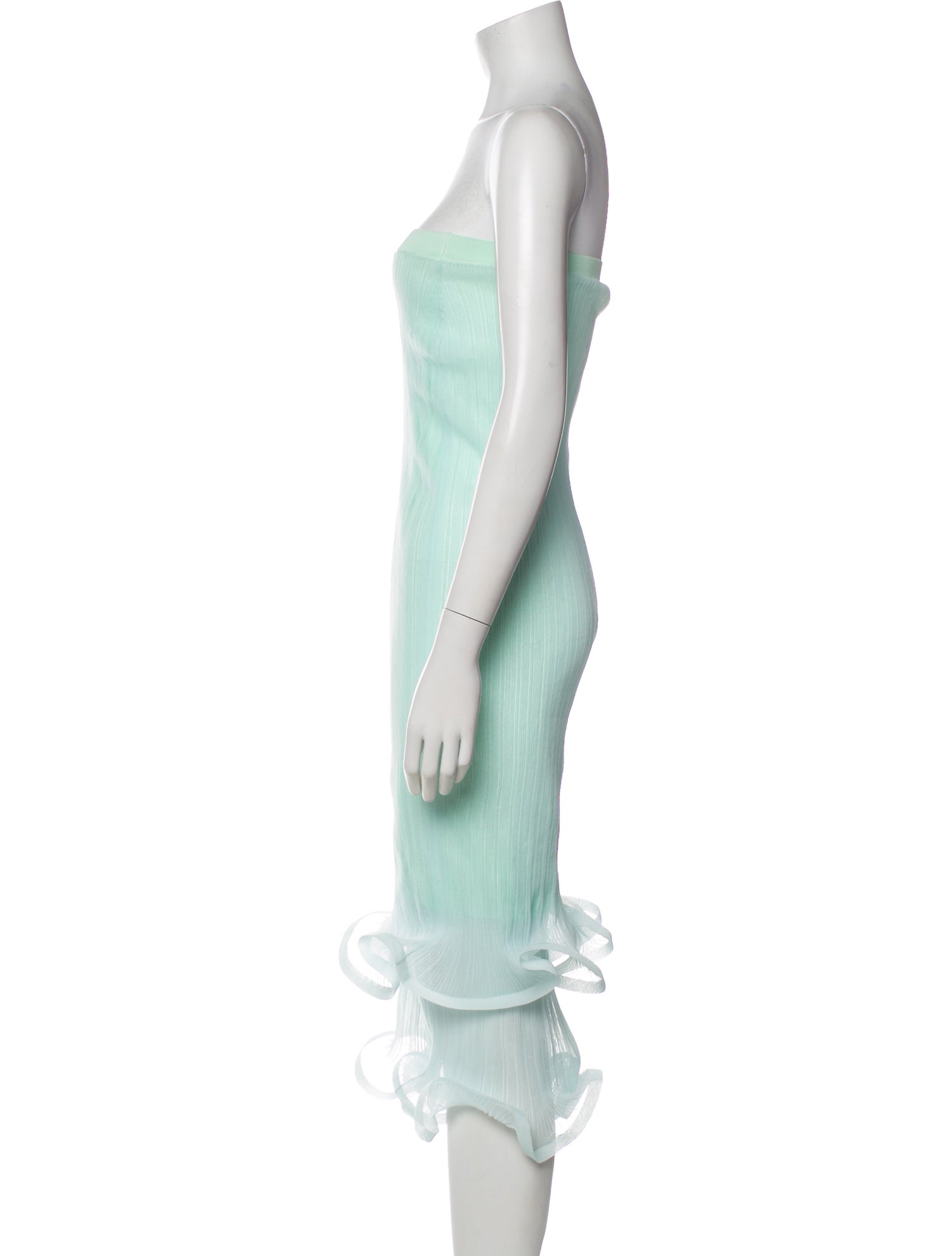 Simkhai Strapless Knee-Length Dress w/ Tags
