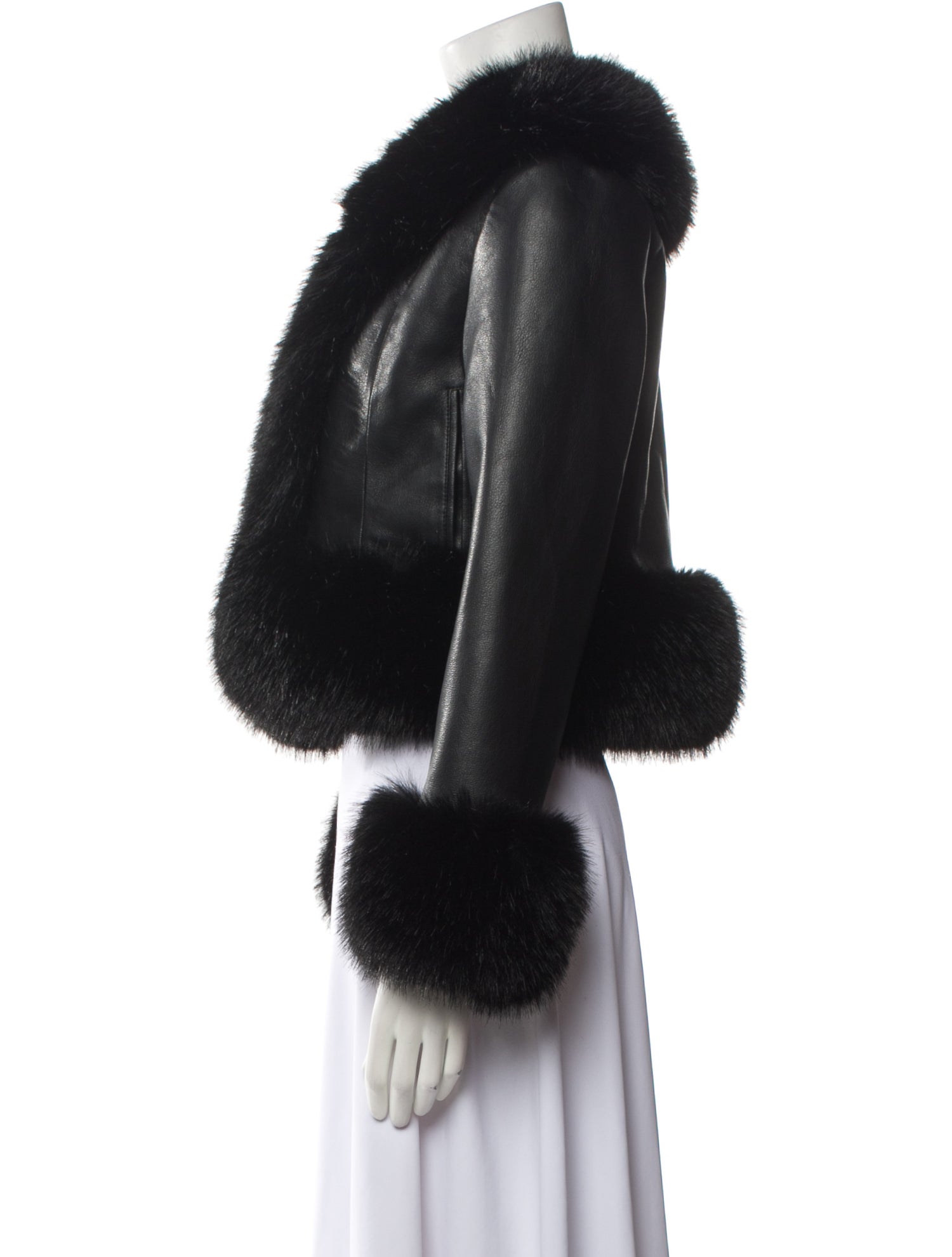 Charlotte Simone Faux Fur Jacket