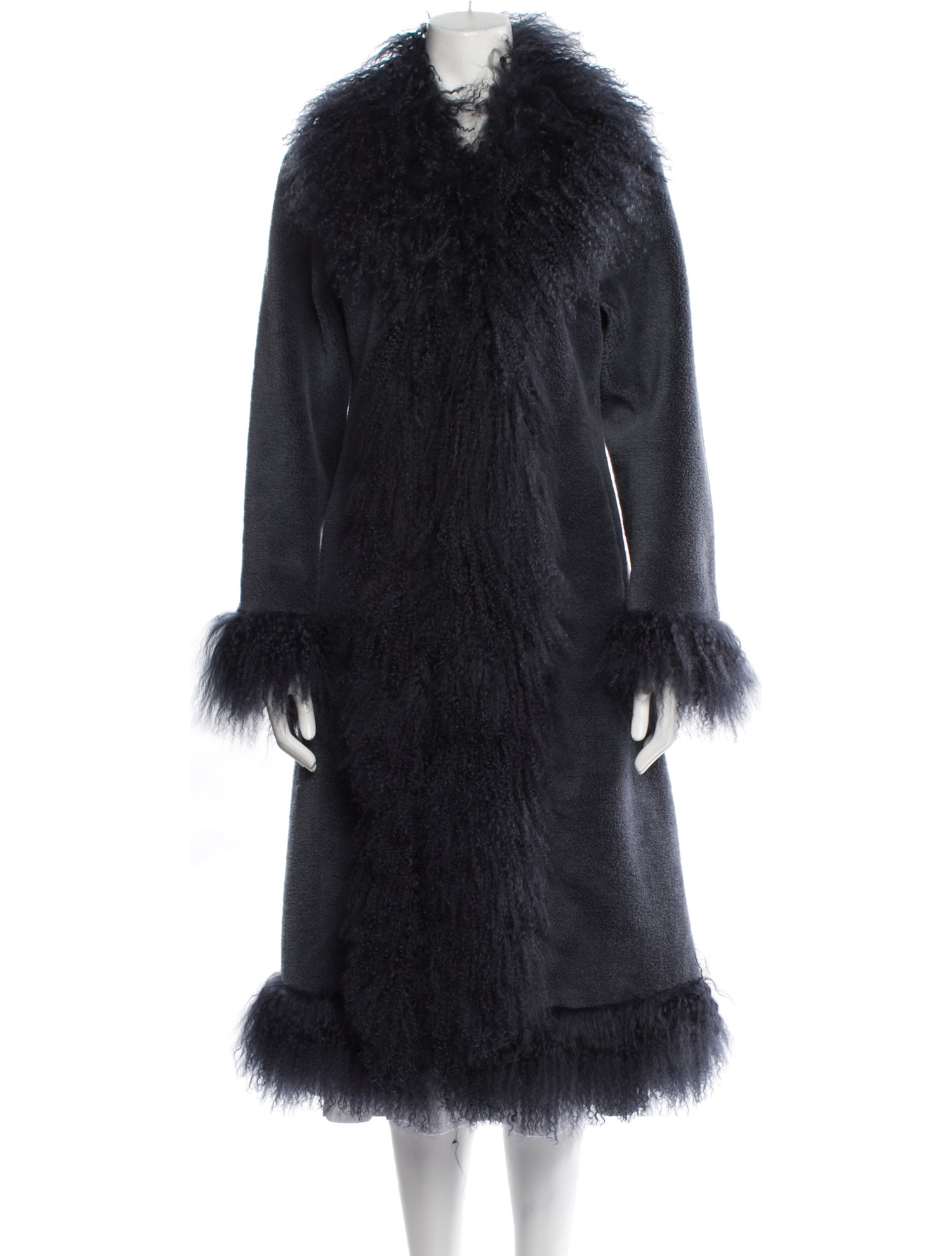 Charlotte Simone Wool Fur Jacket