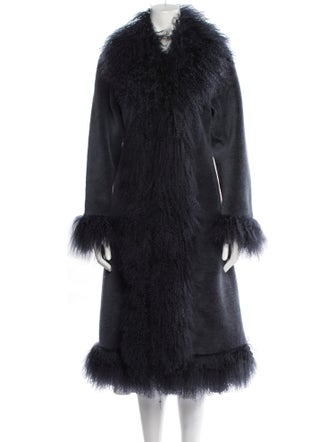 Charlotte Simone Wool Fur Jacket