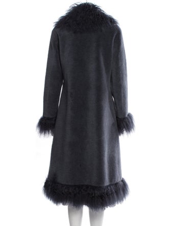 Charlotte Simone Wool Fur Jacket