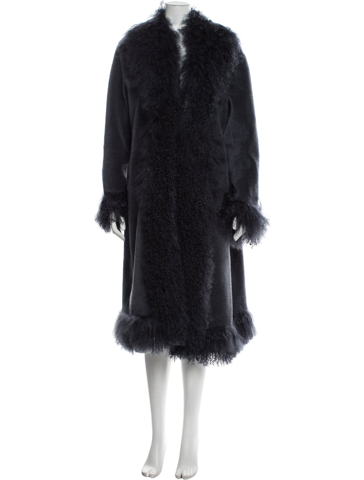 Charlotte Simone Wool Faux Fur Jacket