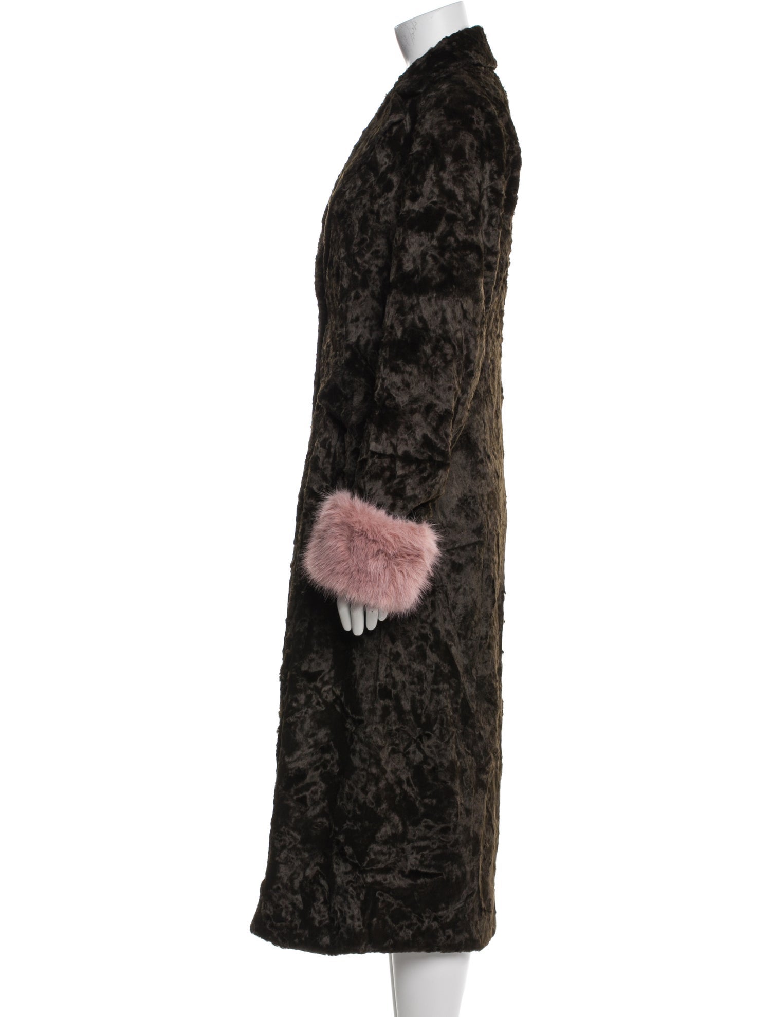 Charlotte Simone Animal Print Faux Fur Coat