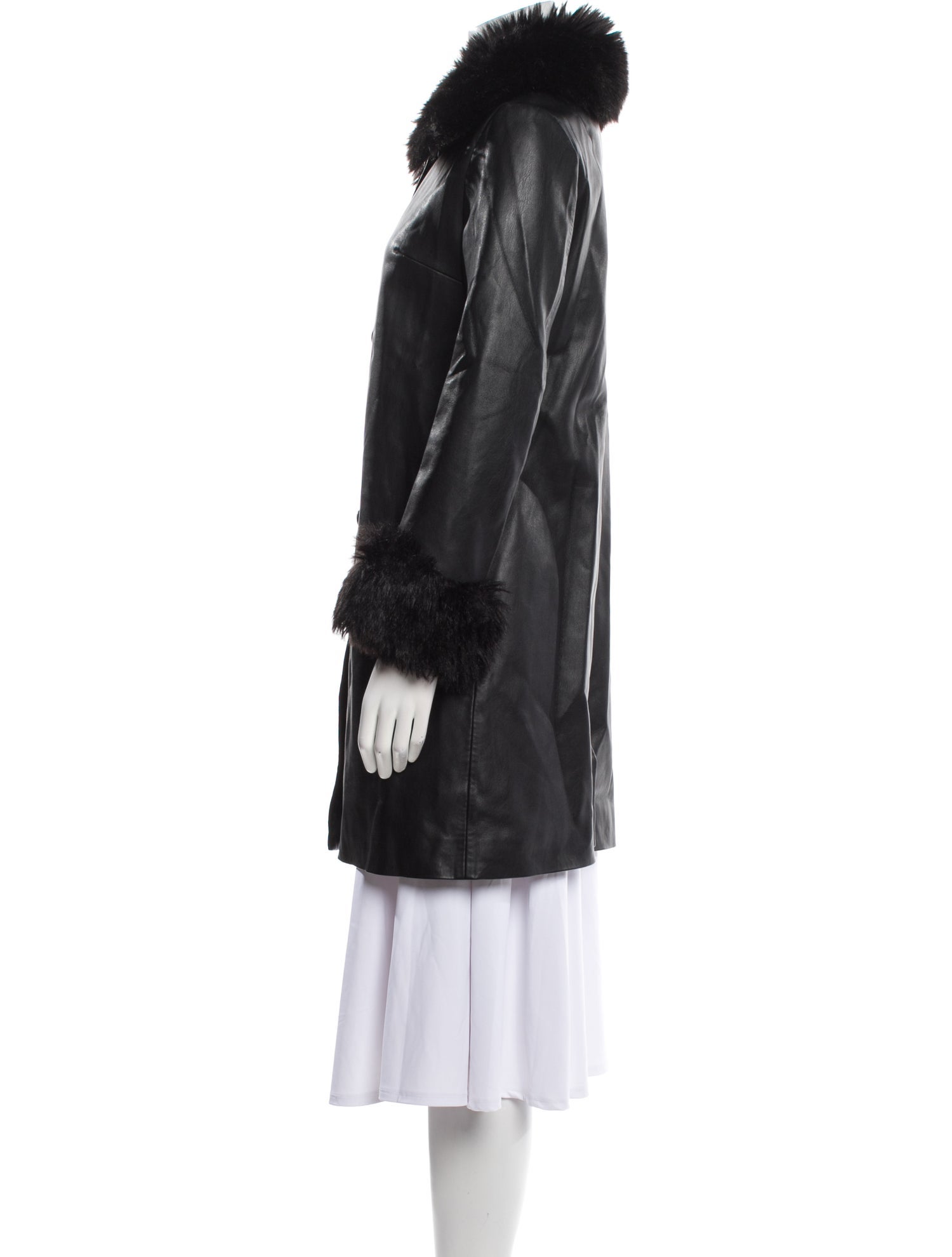 Charlotte Simone Faux Fur Coat