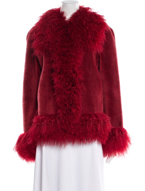 Charlotte Simone Wool Faux Fur Jacket