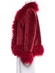 Charlotte Simone Wool Faux Fur Jacket