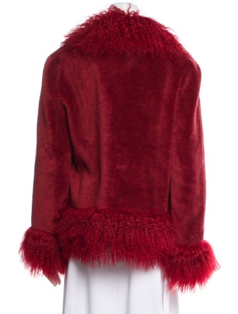 Charlotte Simone Wool Faux Fur Jacket