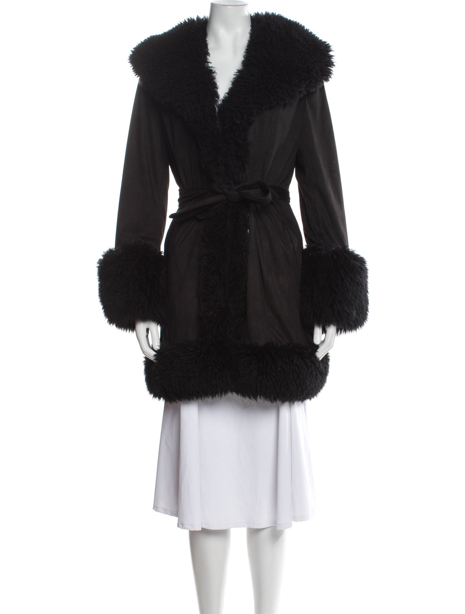 Charlotte Simone Faux Fur Coat