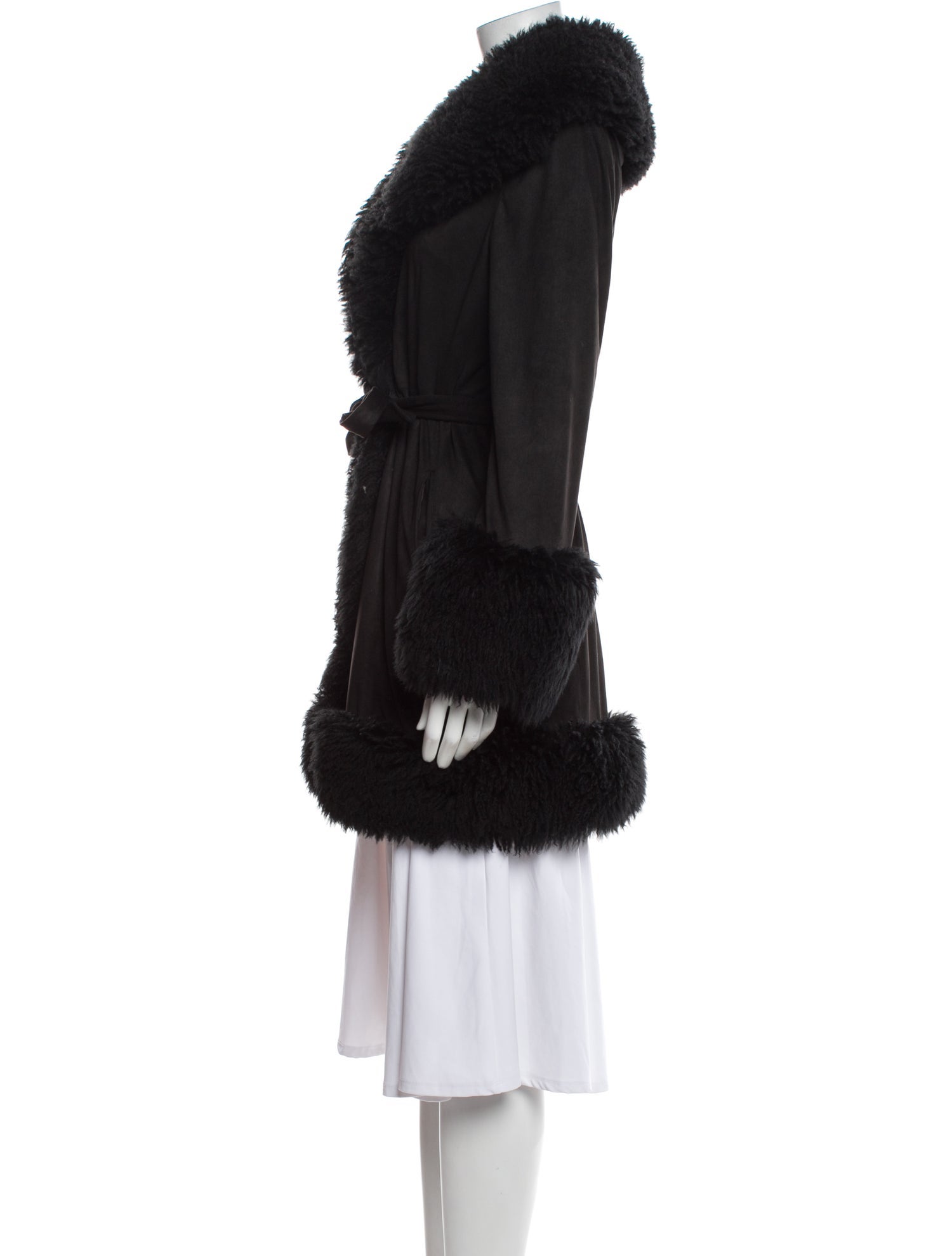 Charlotte Simone Faux Fur Coat