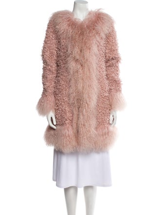Charlotte Simone Faux Shearling Faux Fur Coat