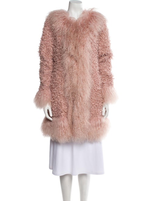 Charlotte Simone Faux Shearling Faux Fur Coat