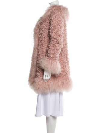 Charlotte Simone Faux Shearling Faux Fur Coat