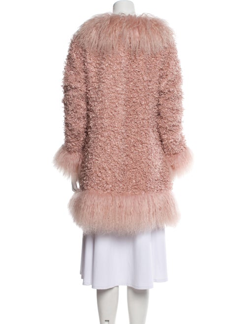 Charlotte Simone Faux Shearling Faux Fur Coat